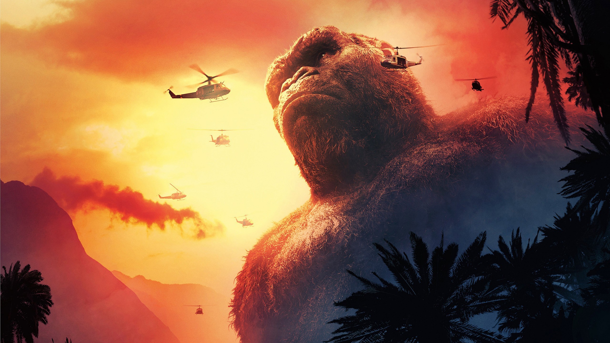 2560x1440 Movies / Kong: Skull Island Wallpaper