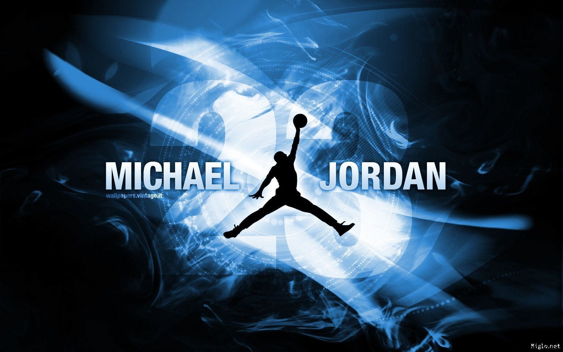 1920x1200 michael jordan logo wallpaper