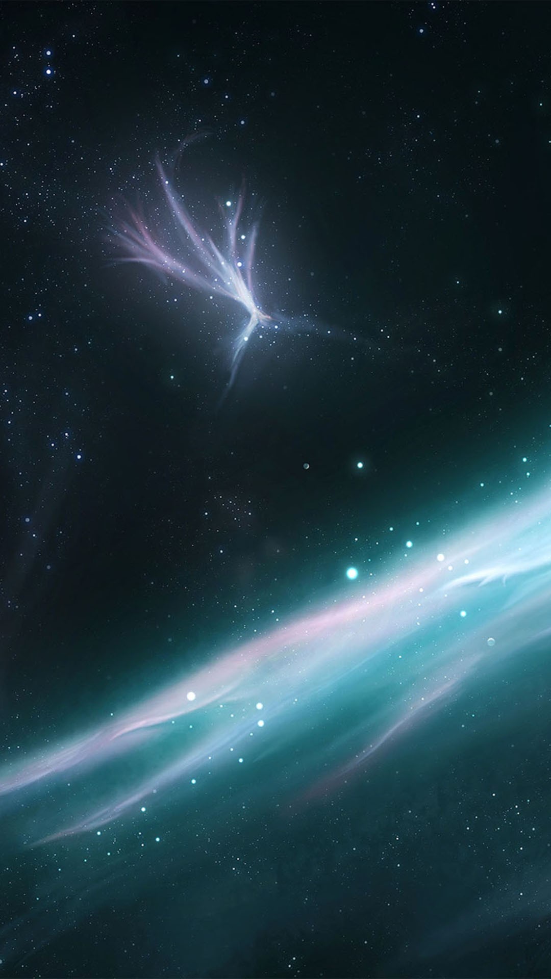 1080x1920 Great abstract space HD Samsung smartphone wallpaper