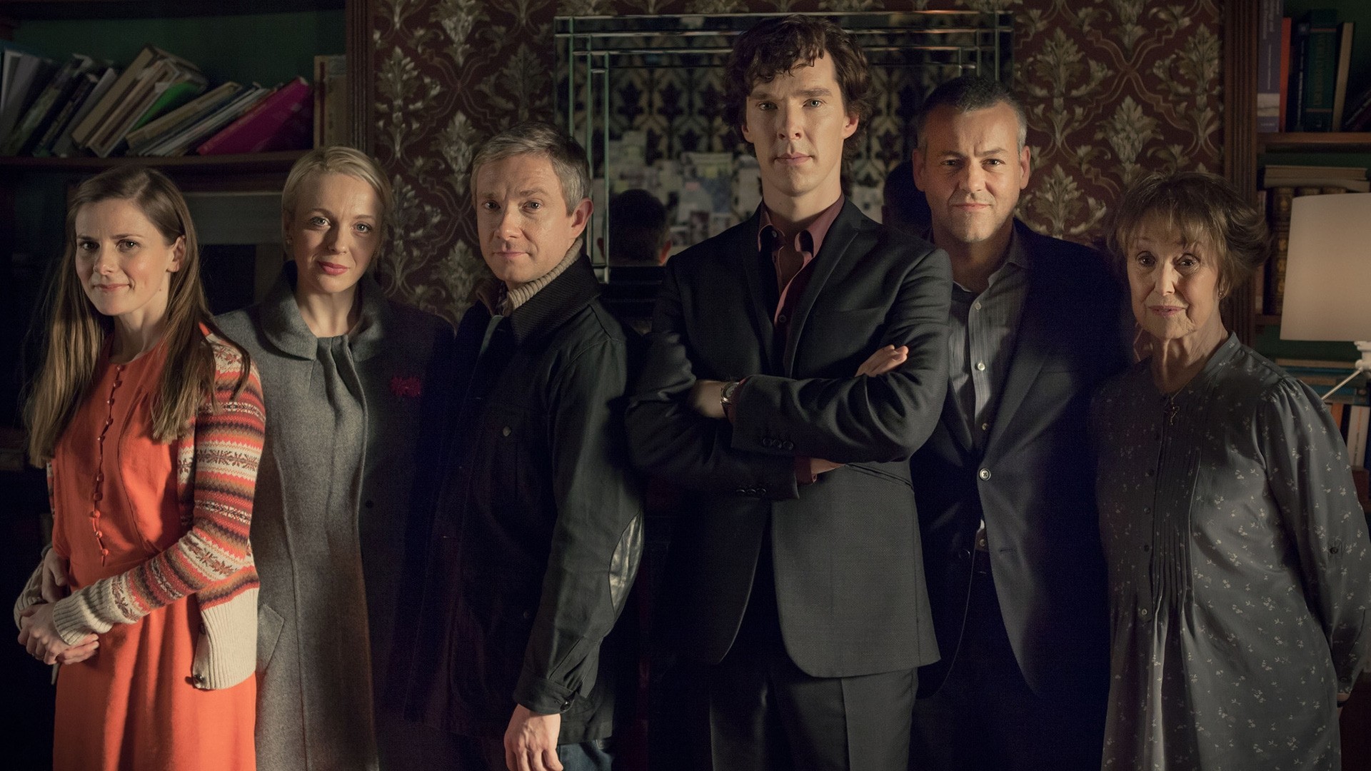 1920x1080 BBC Sherlock Cast Wallpaper
