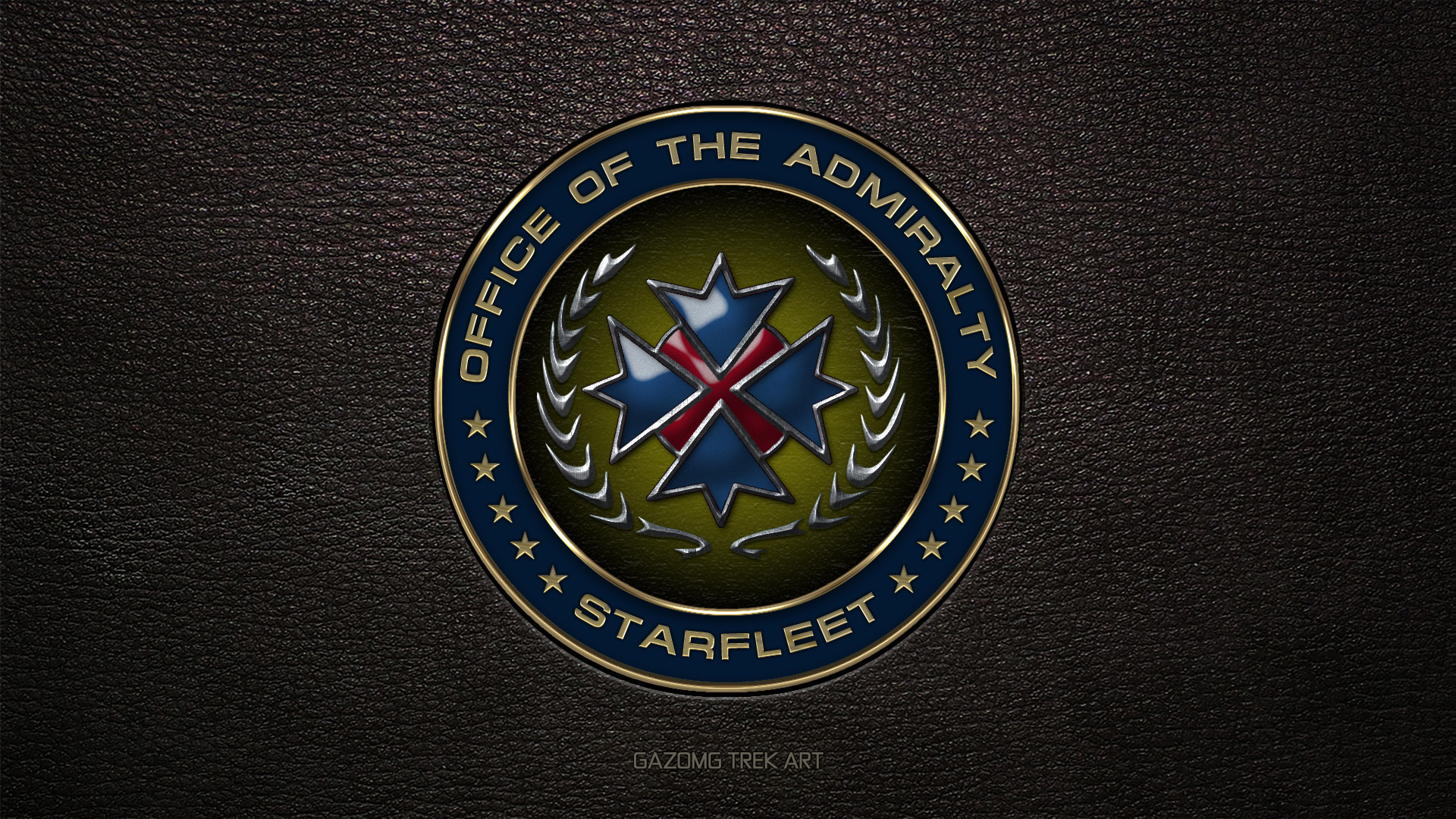 1920x1080 ... Star Trek Office of the Admiralty Starfleet by gazomg
