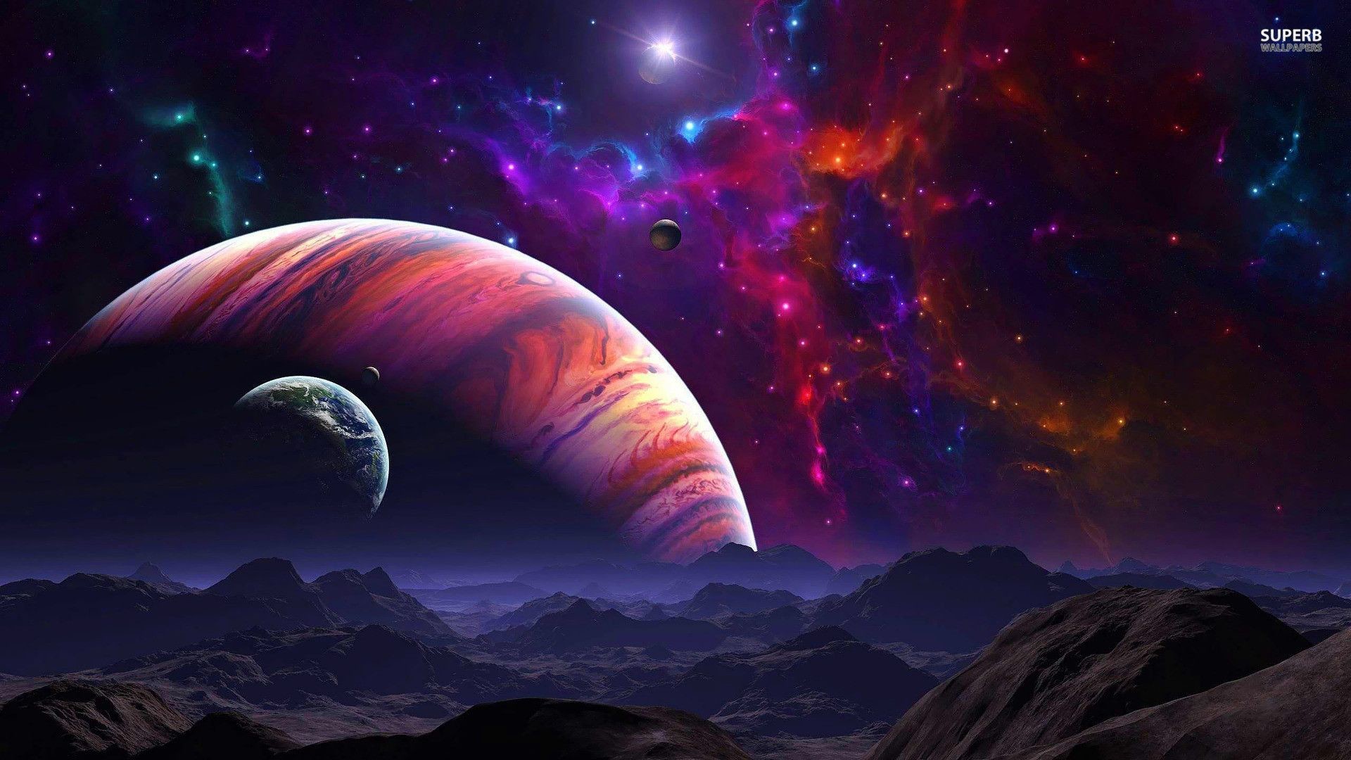 1920x1080 Purple Space Wallpaper 1920X1080 Pictures 5 HD Wallpapers | lzamgs.