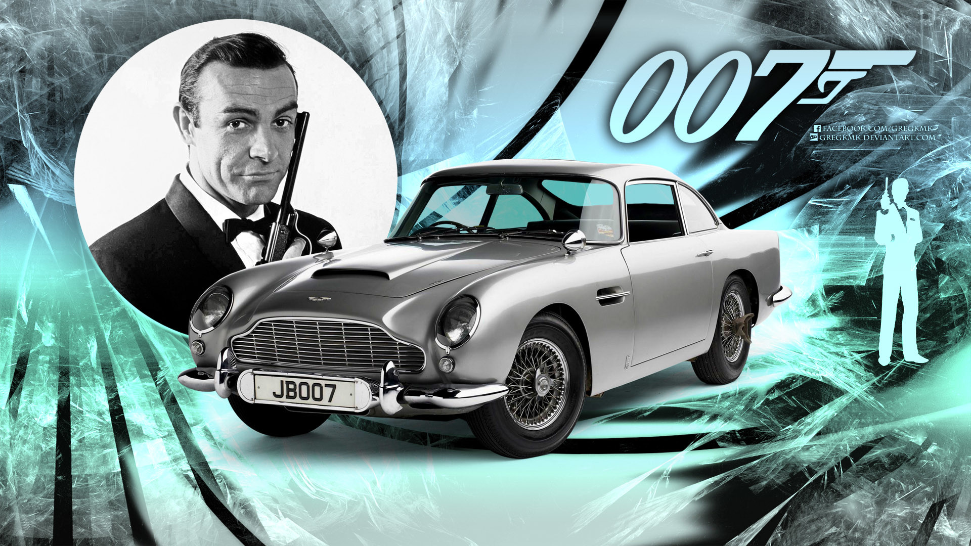 1920x1080 ... James Bond 007 Wallpaper by GregKmk