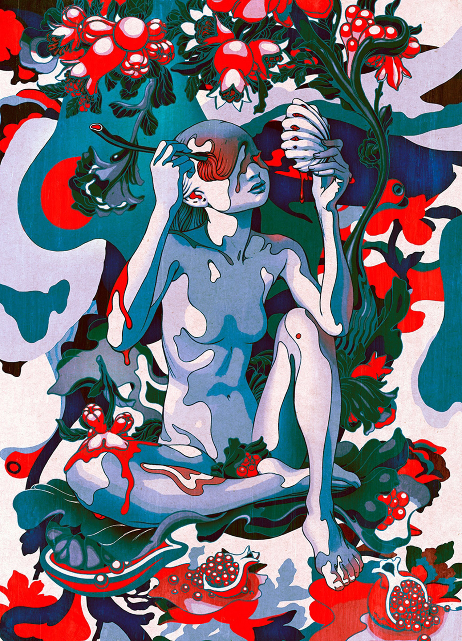 1500x2081 Mind-Melting And Eye-Popping Artwork by James Jean | Scene360