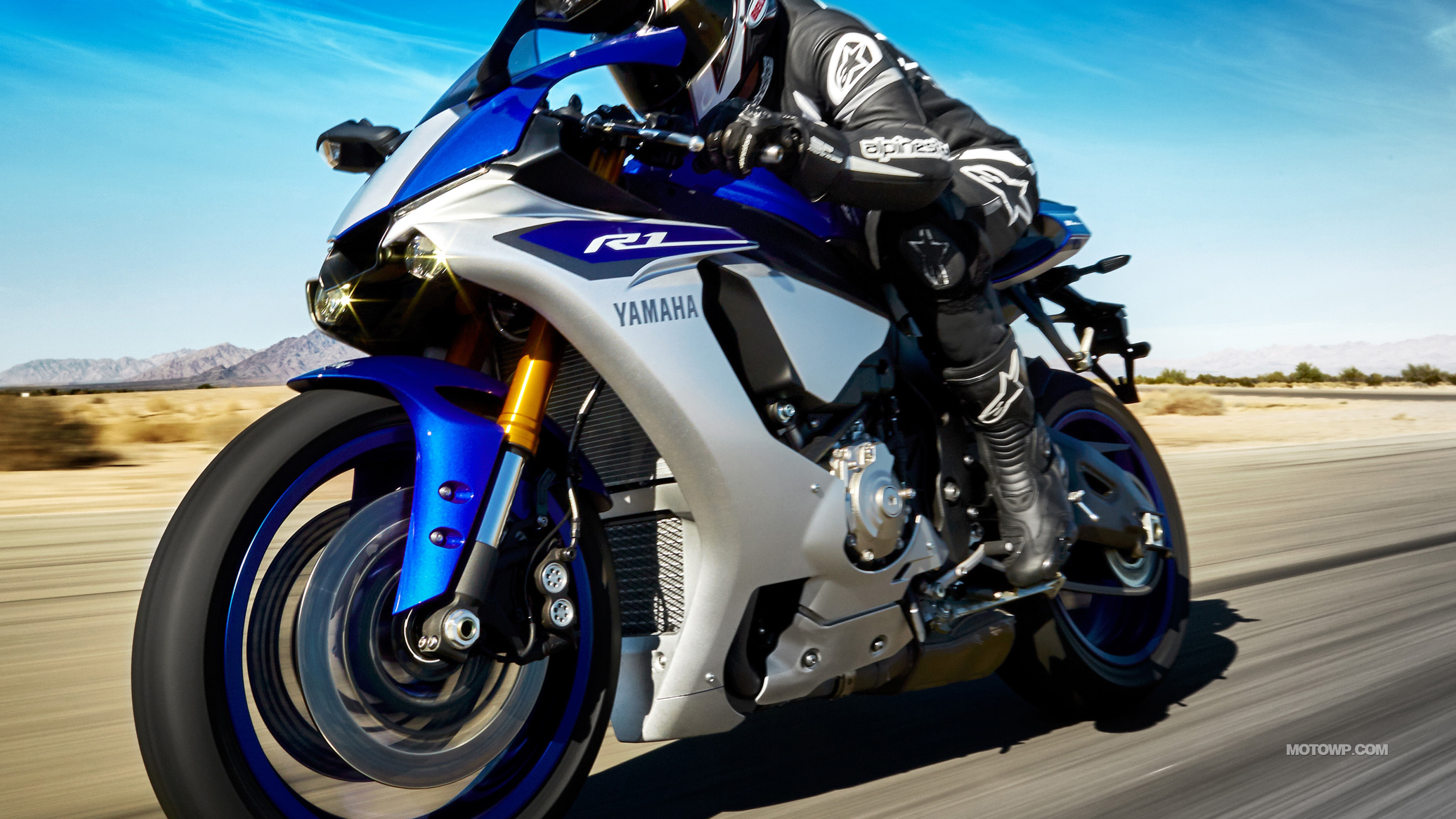 3840x2160 Motorcycle wallpapers Yamaha YZF-R1 ...