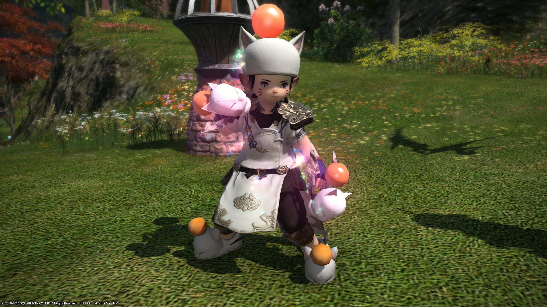 1920x1080 [Screenshot]Now my glamour is complete! Punch and Kick in moogle style!
