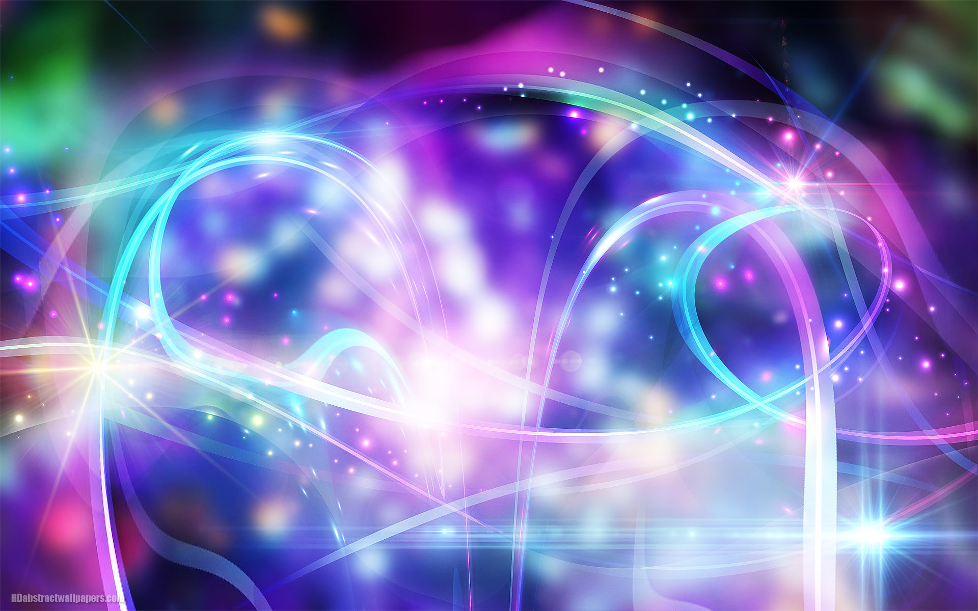 1920x1200 Colorful abstract wallpaper with beautiful colors, lines and circles.
