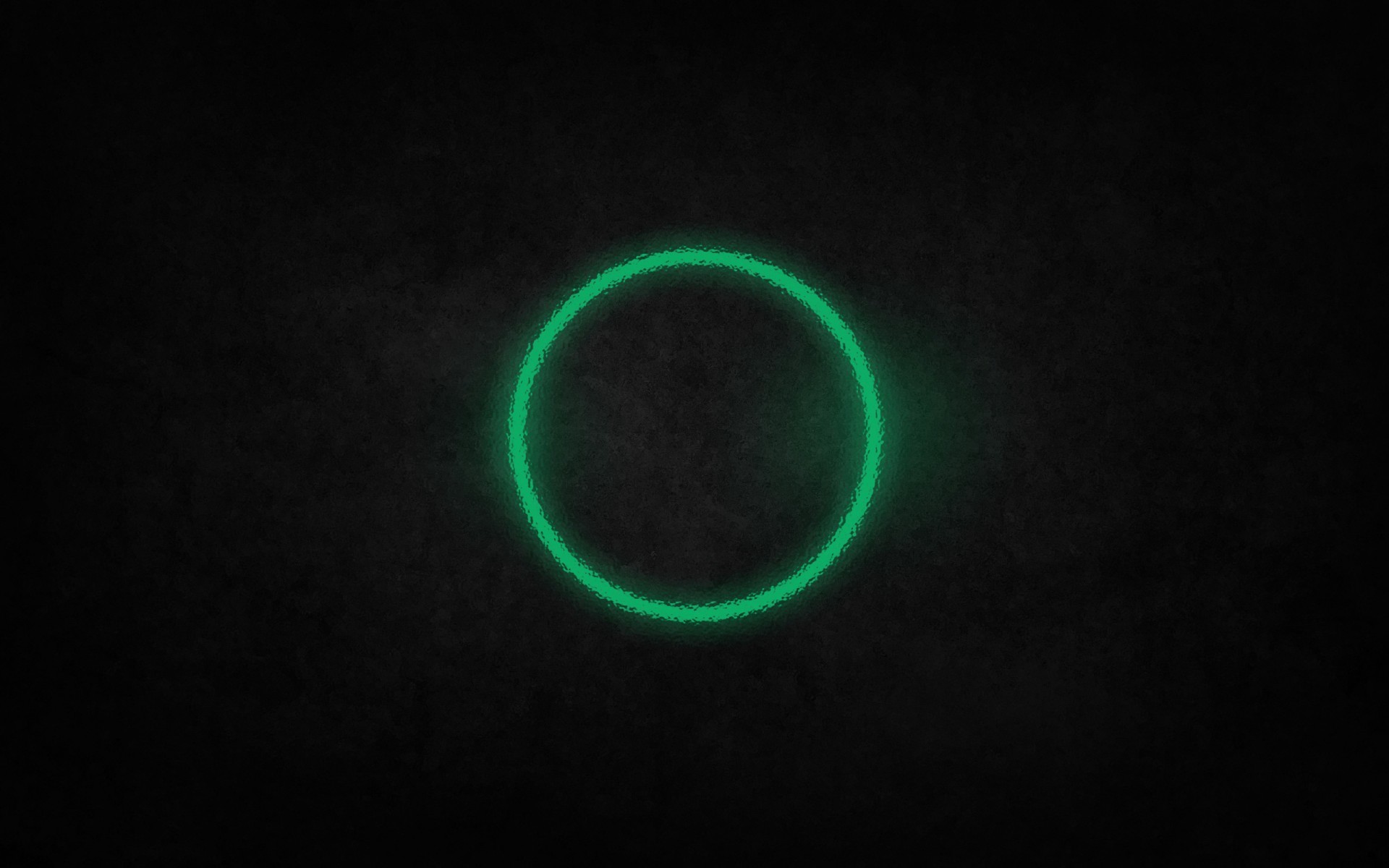 1920x1200 Green Circle of Light Behind Glass - Cool Wallpapers for desktop Background