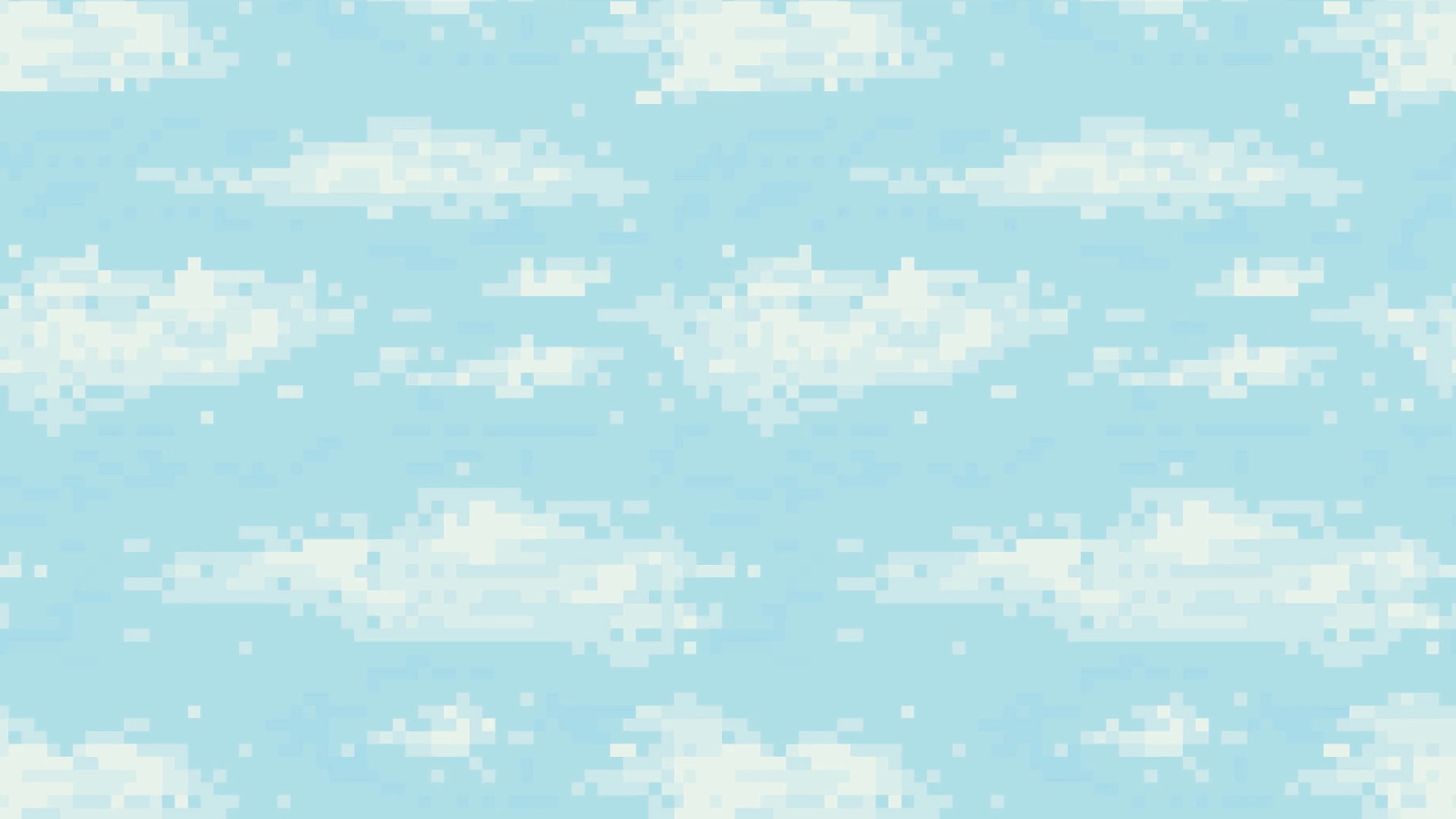 1920x1080 Retro video game pixel art blue sky background. Pixelated clouds HD  animation. Stock Video Footage - VideoBlocks