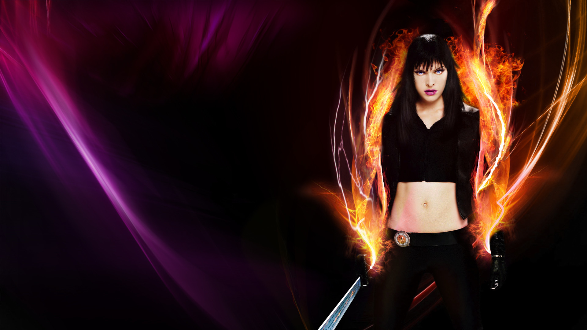 1920x1080 Ultraviolet, HD Wallpaper and background photos of Ultraviolet_MiX_Milla  for fans of Milla Jovovich images.