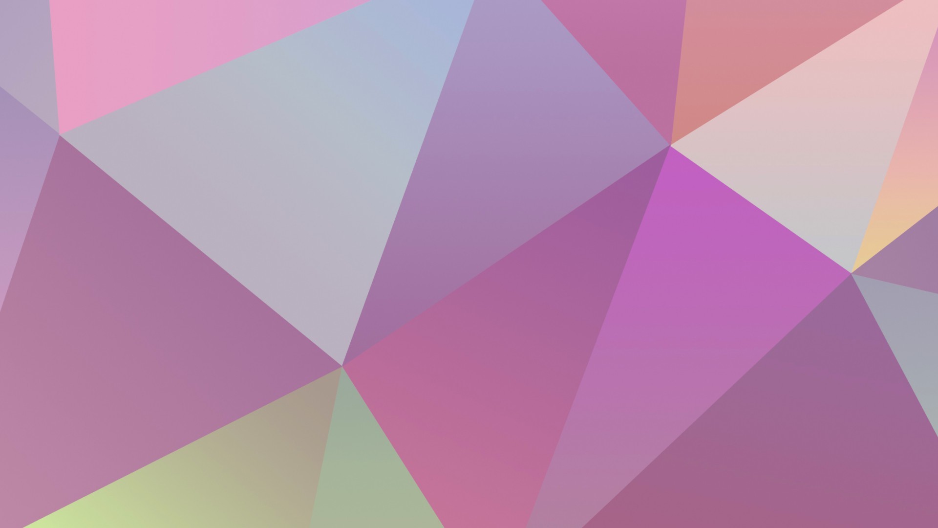 1920x1080 Pink Geometric Wallpaper