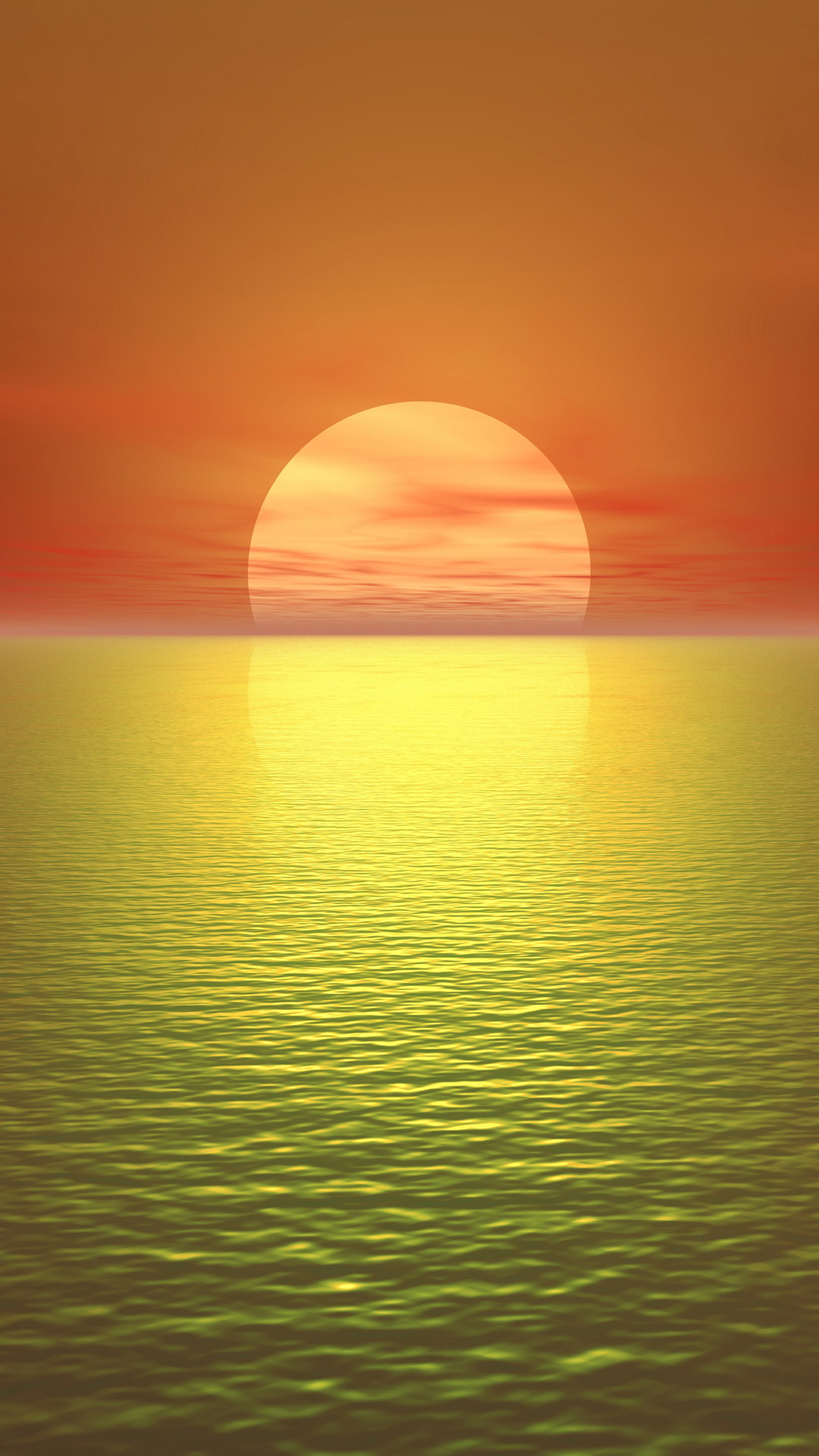 1080x1920 The most tranquil sunset iPhone 6 wallpaper