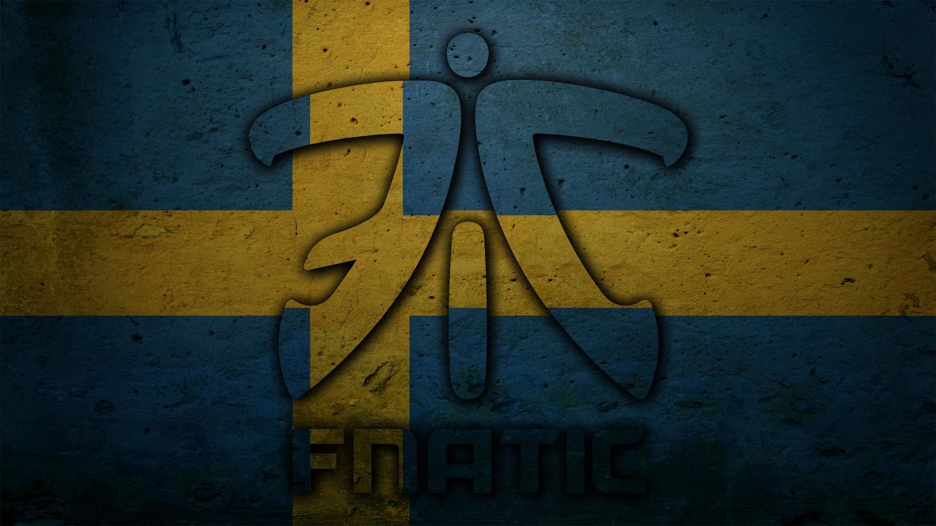 1920x1080 Fnatic Swedish Flag Wallpaper (Reddit Inspired) ...