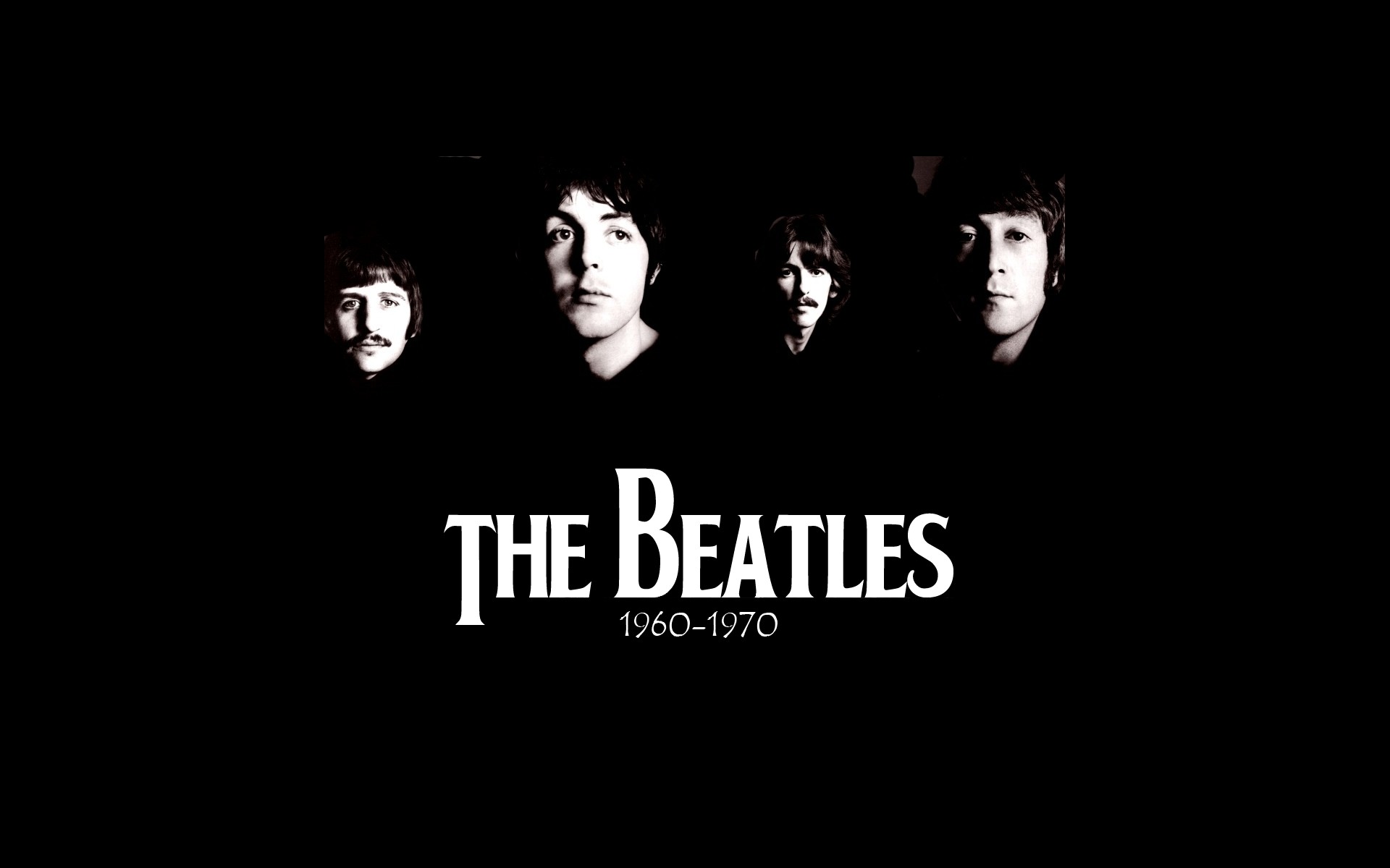 1920x1200 The Beatles Decade Years Wallpaper