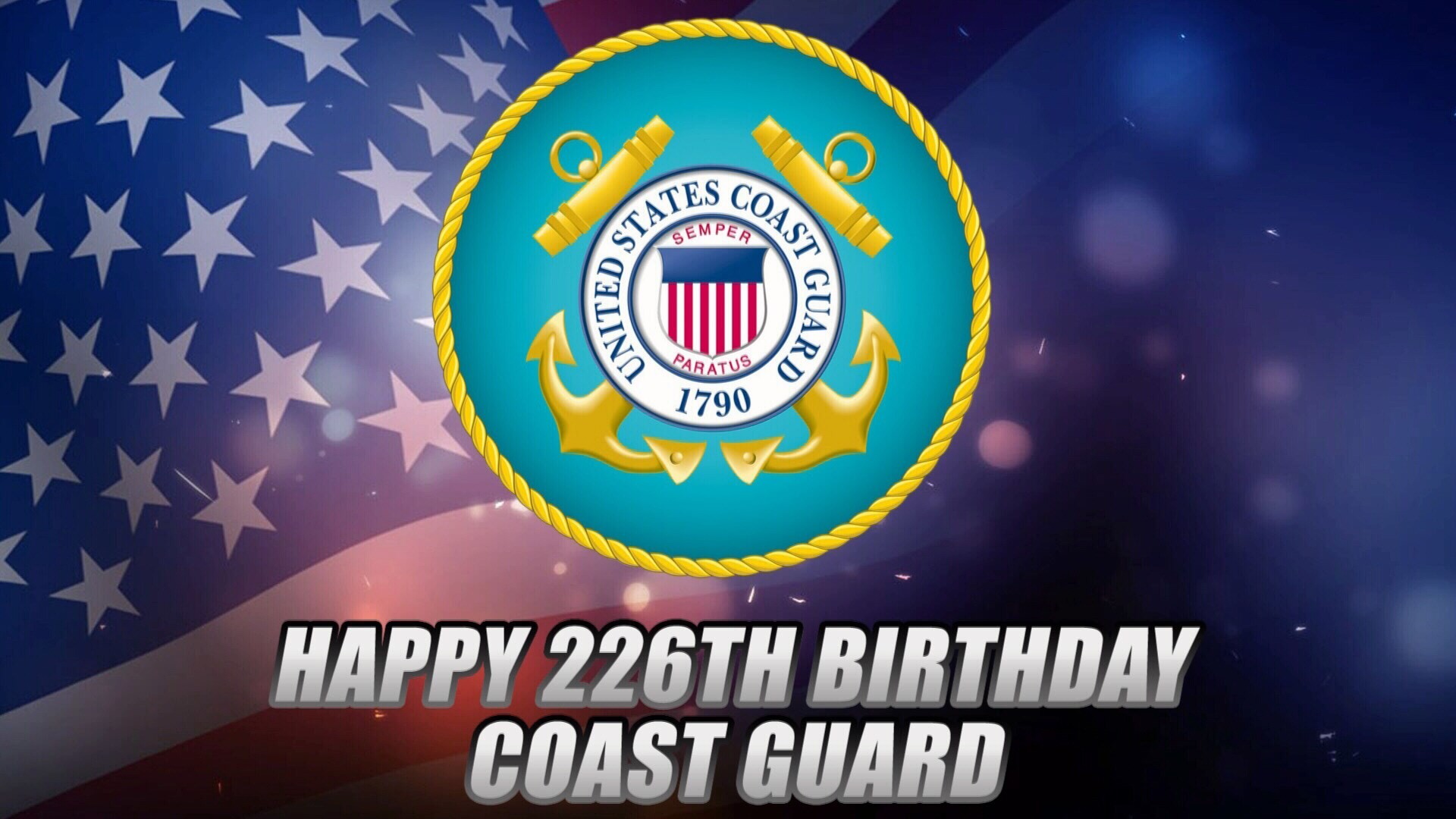 1920x1080 Happy 226th Birthday to the United States Coast Guard from all of us at  KRIS 6