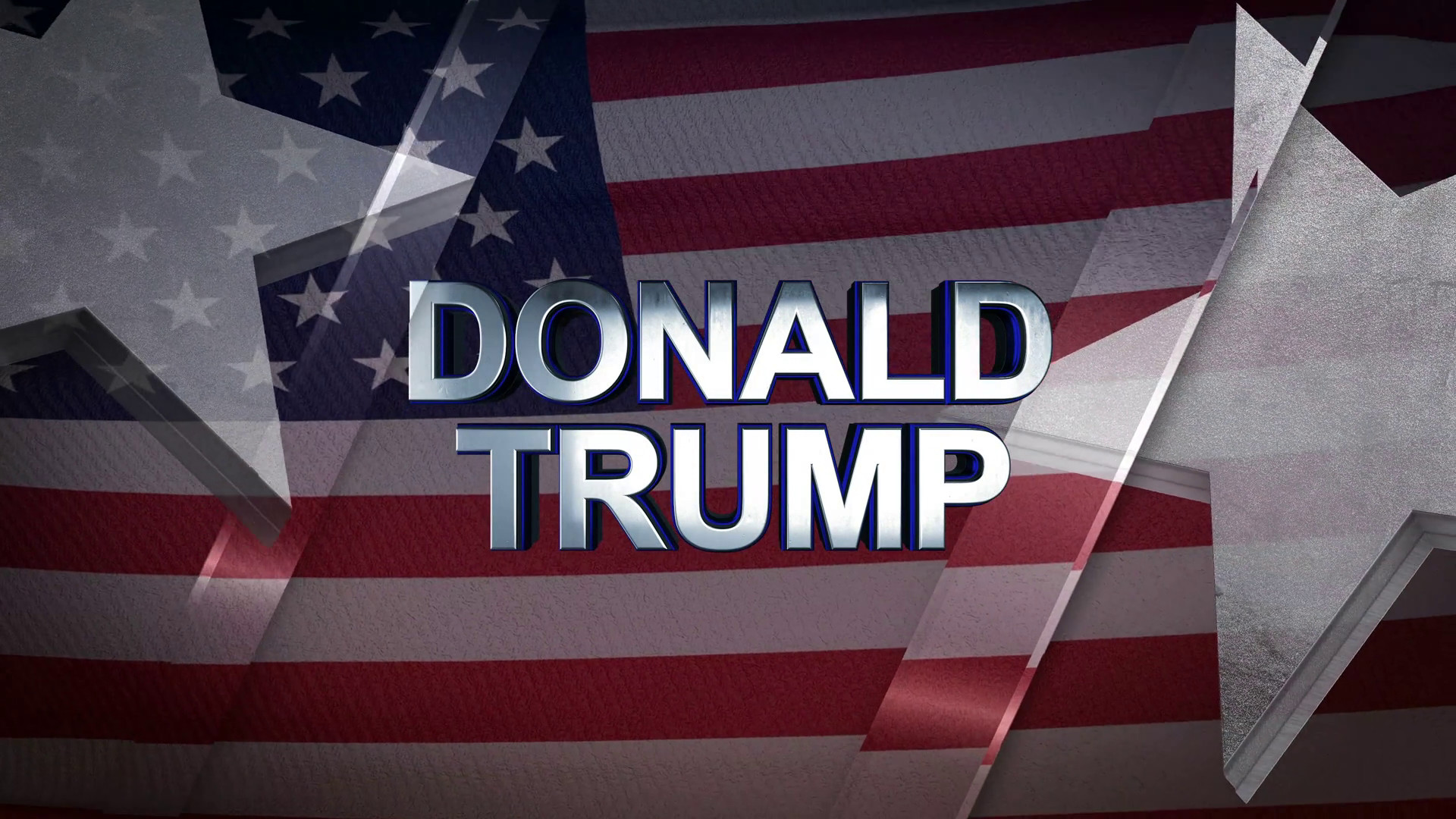 1920x1080 Donald Trump 3D Motion Graphics With American Flag Background Looping  Animation 4K Motion Background - VideoBlocks