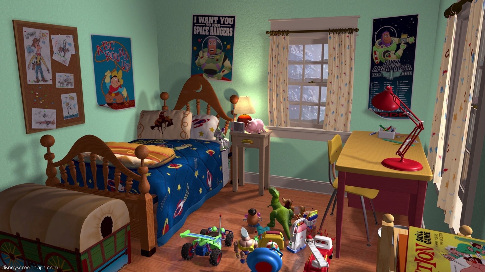 1920x1080 Toy Story Andy's Room