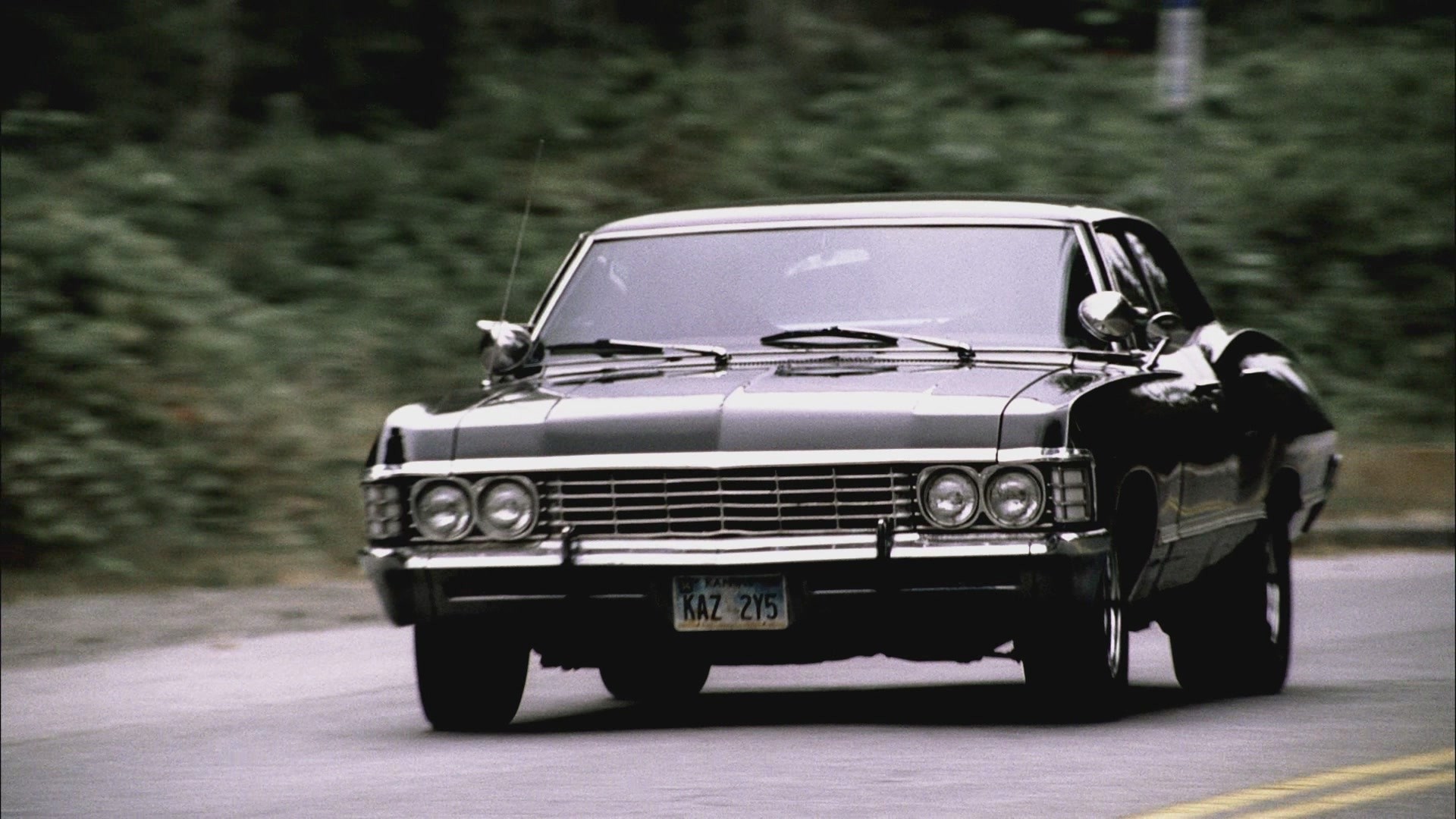 1920x1080 Memorable Moments: Supernatural's Impala - aka Metallicar - aka "Baby"