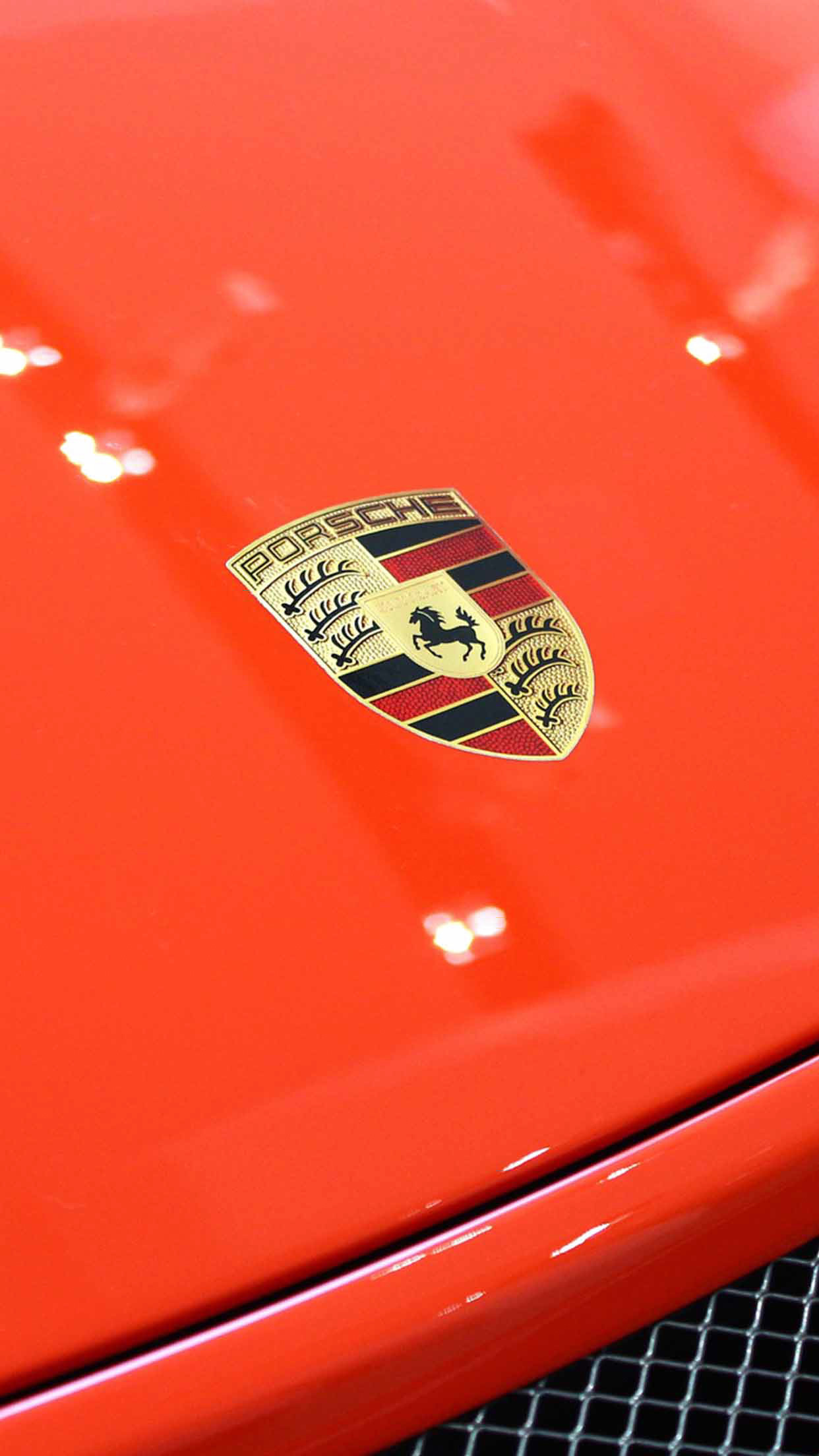 1242x2208 Porsche Red