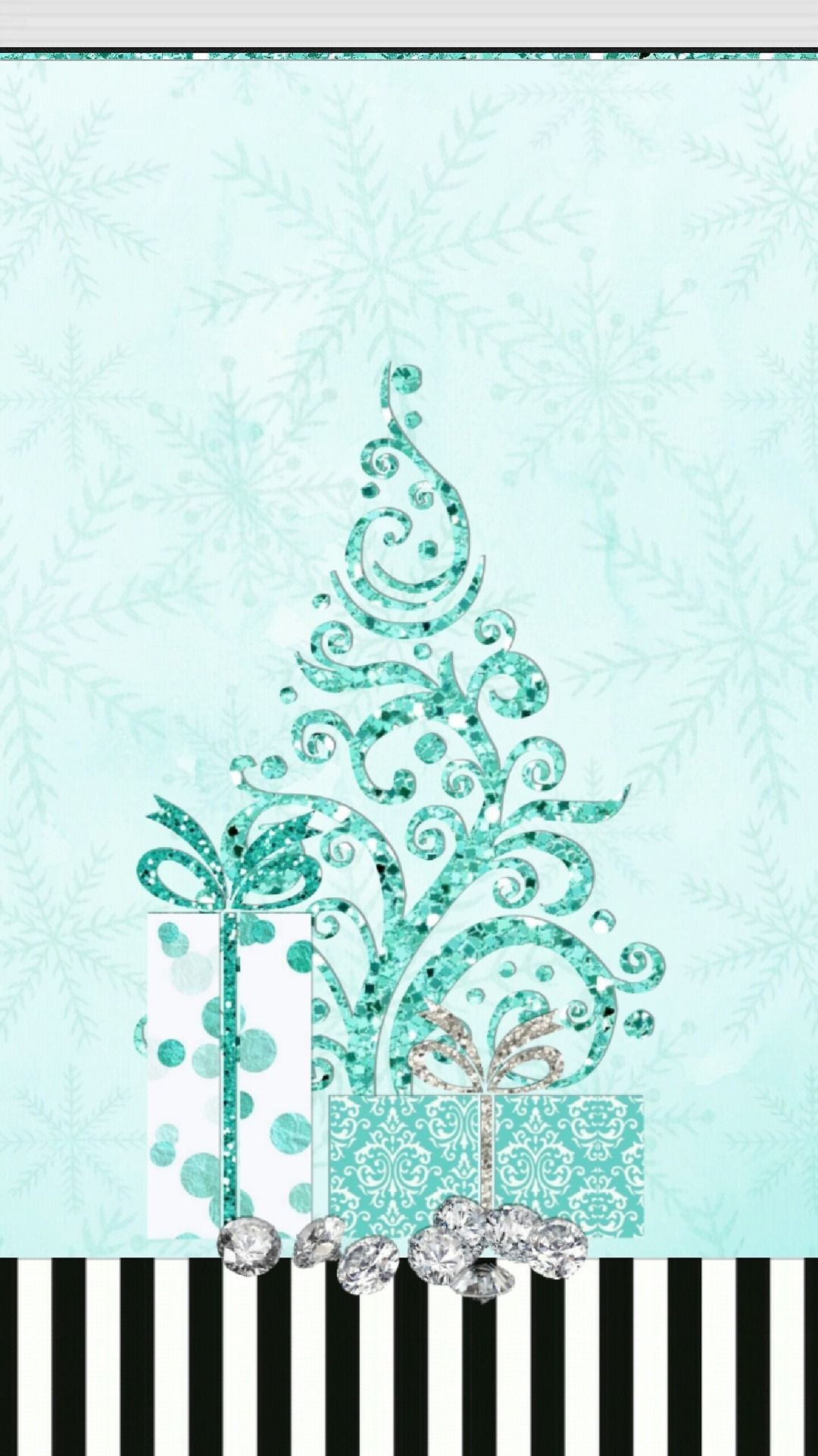 1080x1920 âWALLPAPERSâ — Tiffany Christmas.