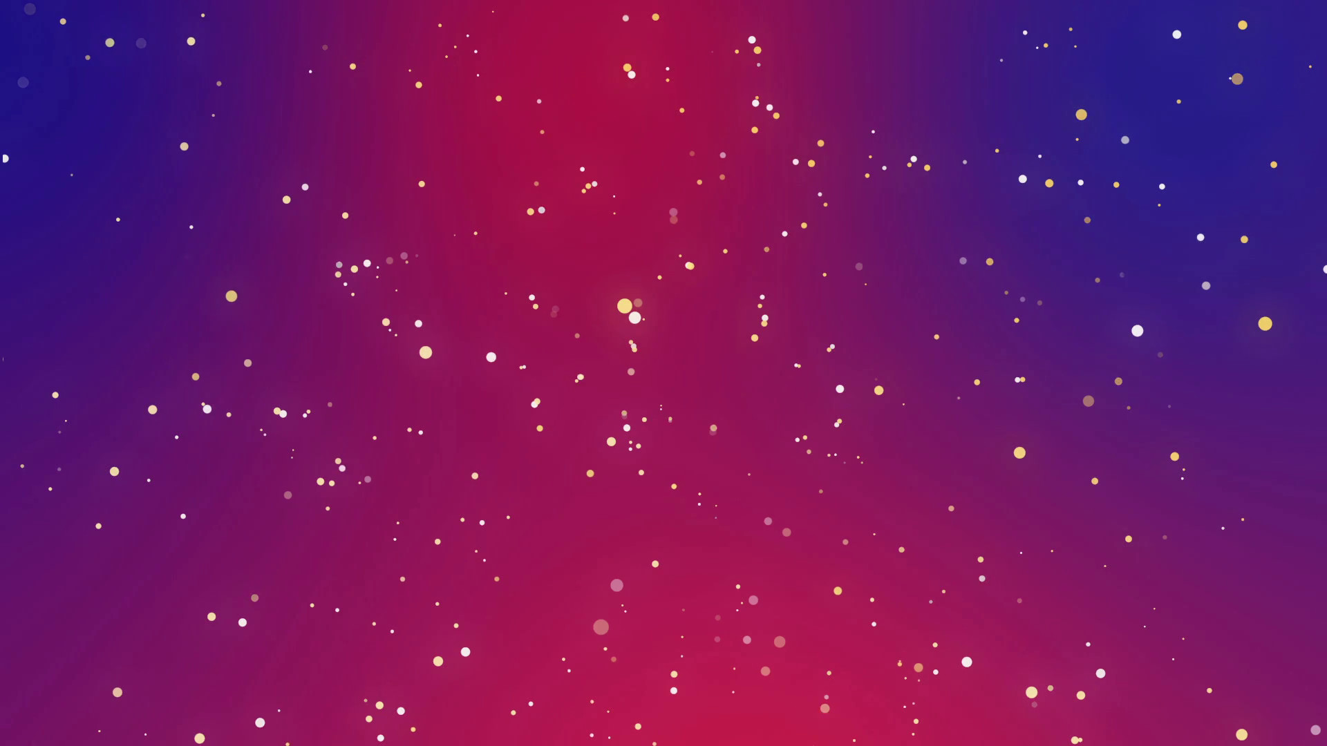 1920x1080 Festive Christmas purple blue pink gradient background with glowing yellow  white dot sparkles imitating a night sky full of stars Motion Background -  ...