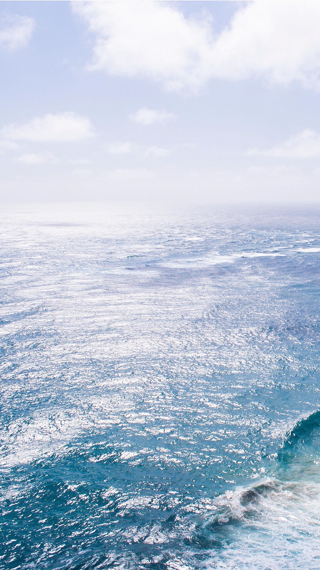 1080x1920 Nature Sea Blue Wave Ocean #iPhone #6 #plus #wallpaper