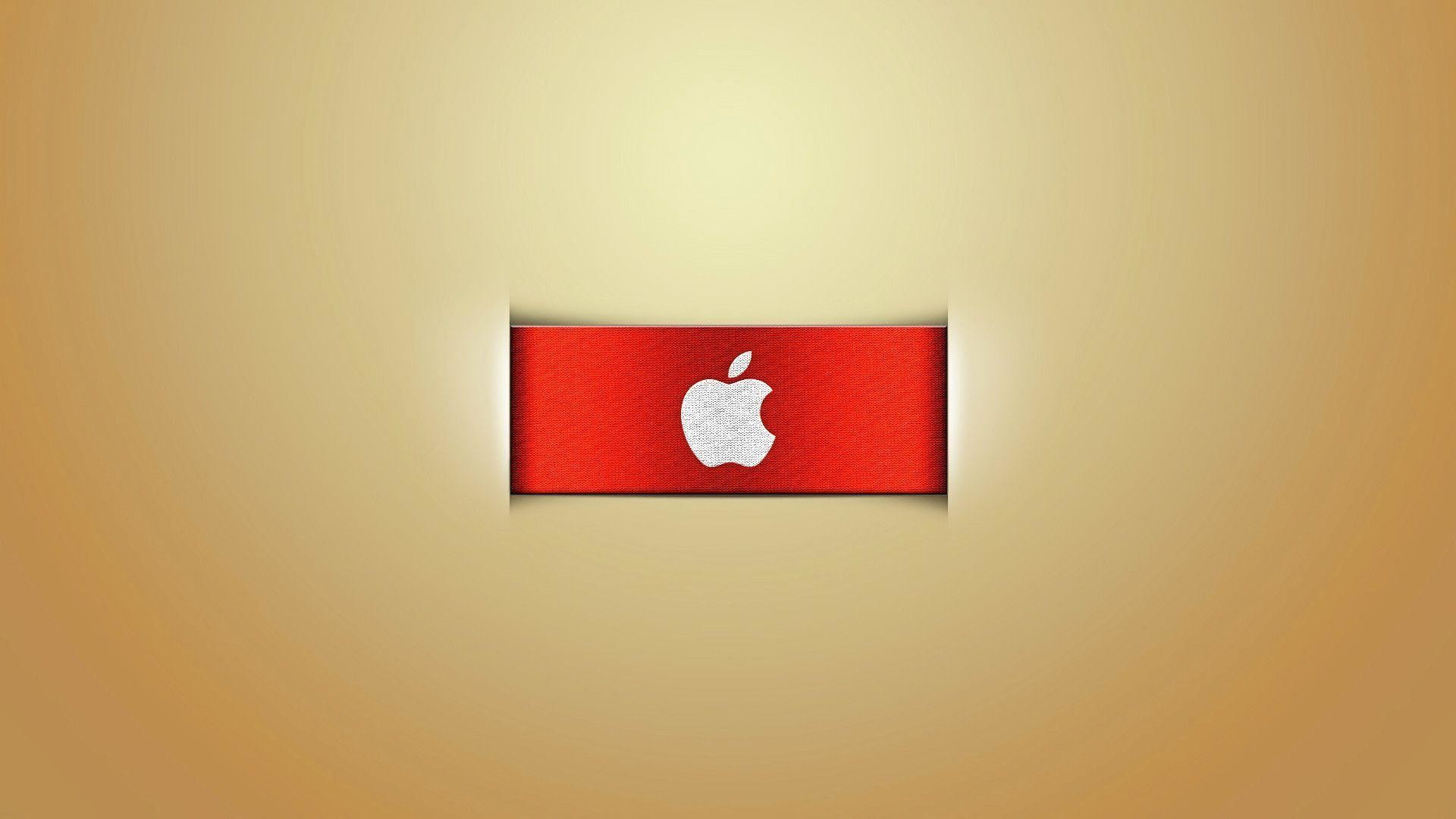 1920x1080 Wallpapers For > Red Apple Logo Wallpaper