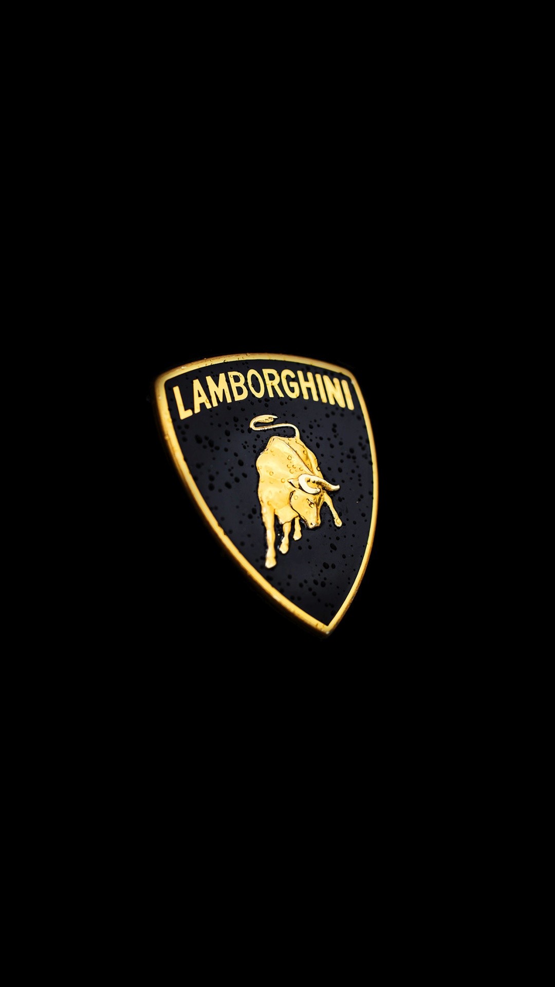 1080x1920 Lamborghini Bull Taurus Logo Dark iPhone 6+ HD Wallpaper ...