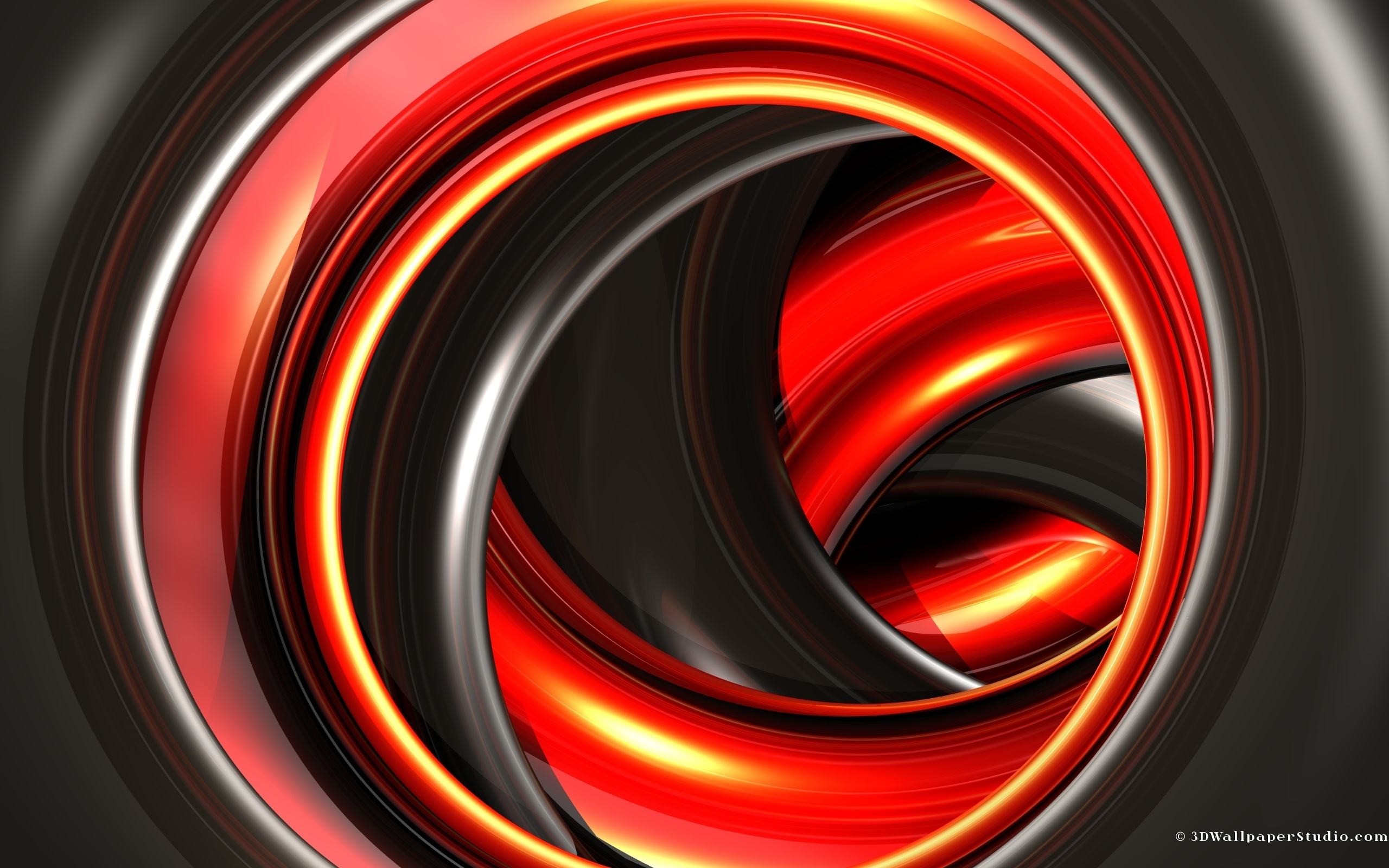 2560x1600 Wallpapers Backgrounds - hot red heart black background Hearts Abstract  Wallpapers
