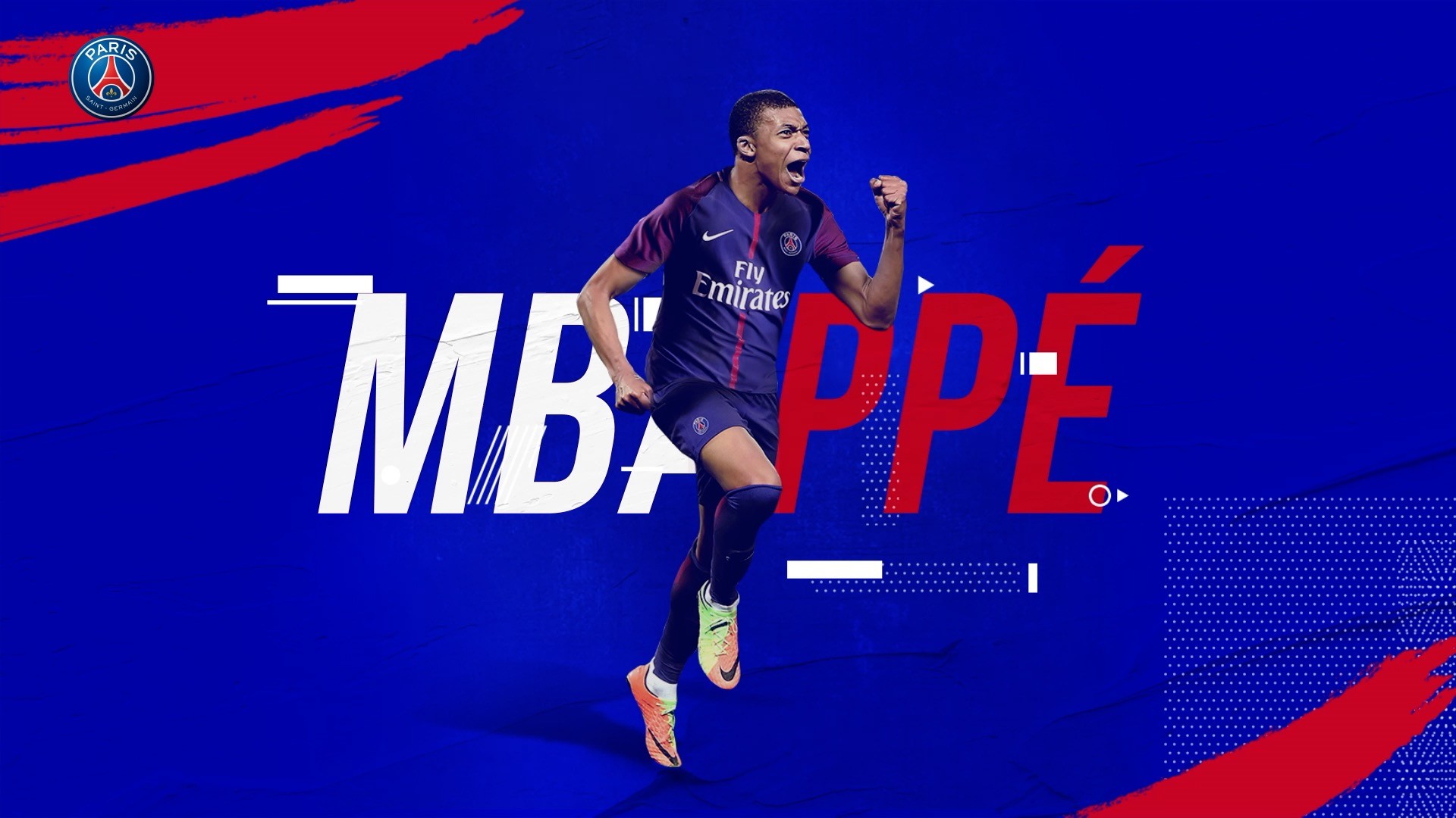 1920x1080 Credit: PSG.com / MbappÃ© is now part of the Paris Saint-Germain Les Bleus  family. "