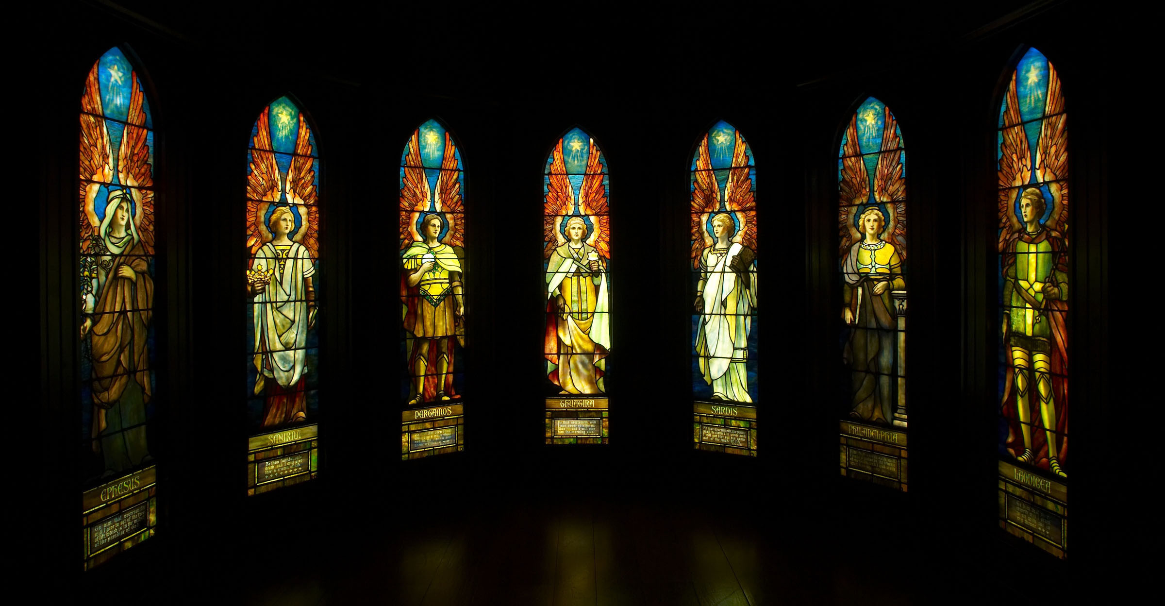 2400x1248 Stained glass art window religion f wallpaper |  | 182572 |  WallpaperUP