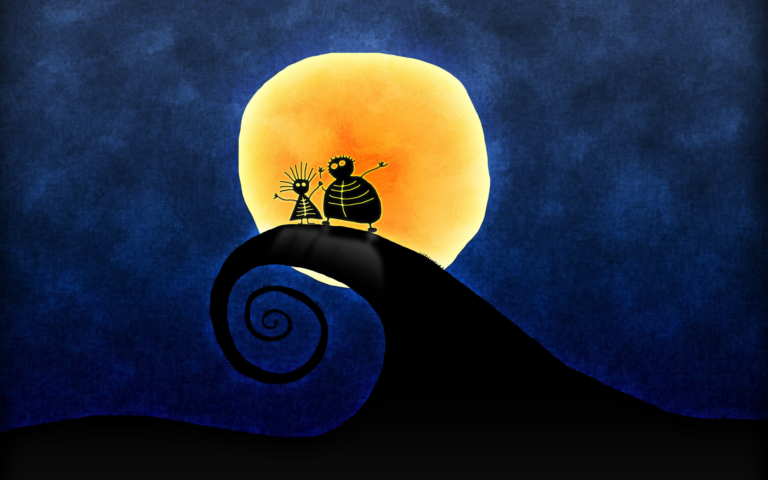 2560x1600 Download Jack and Sally from Nightmare Wallpaper