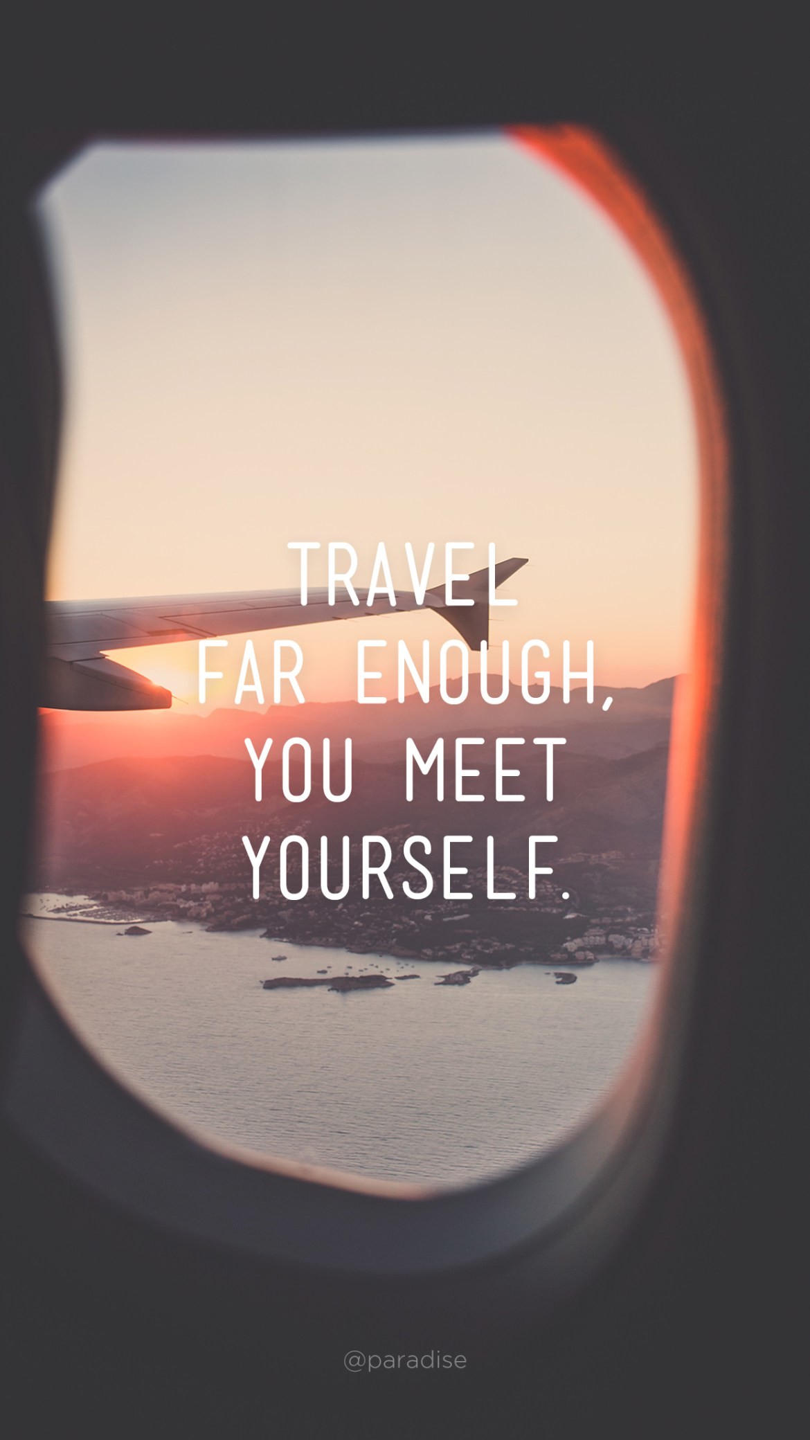 1170x2080 15 Beautiful iPhone Wallpapers with Travel Quotes | Via Paradise