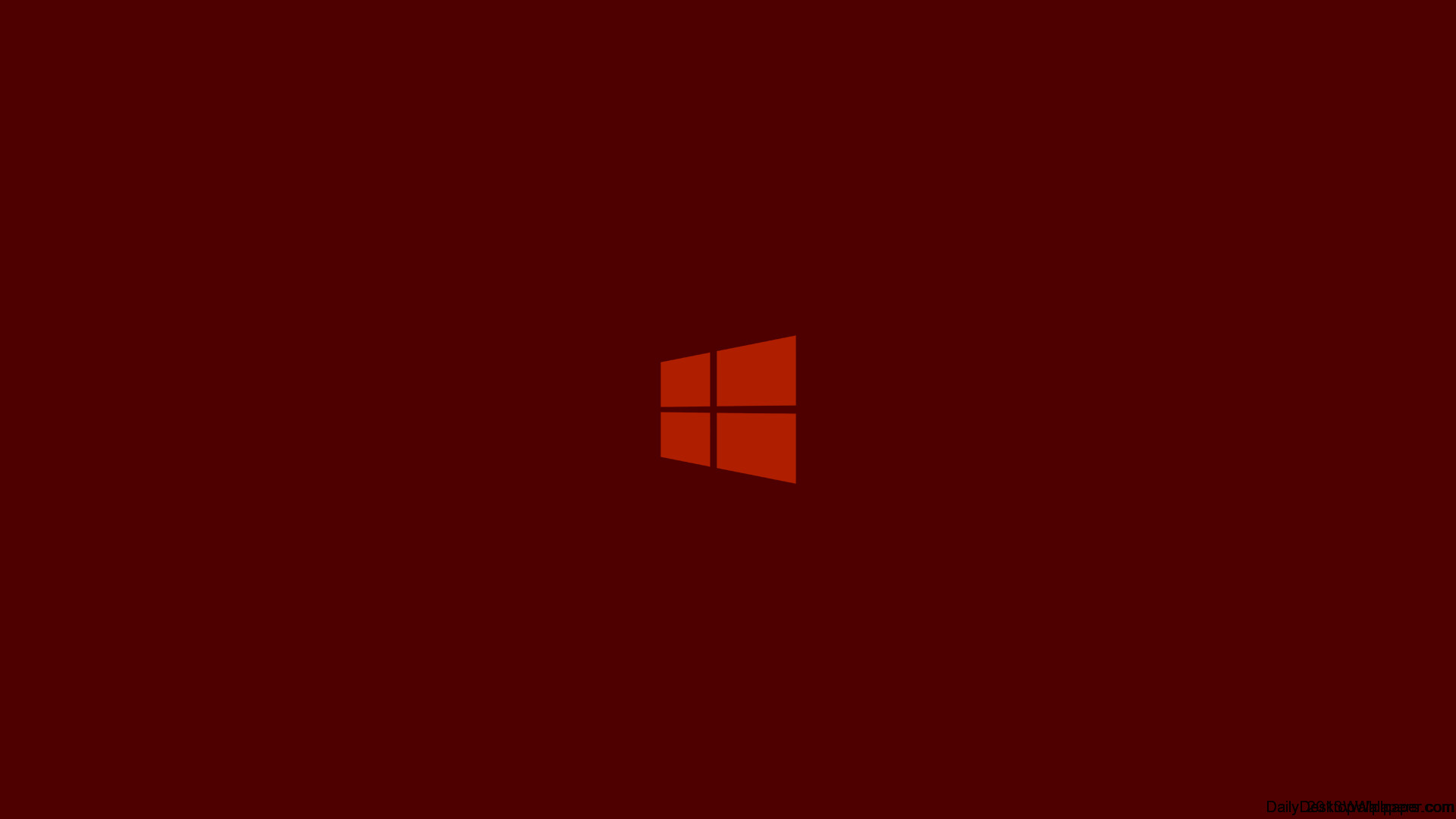 1920x1080 Orange Windows 8 Logo Wallpaper