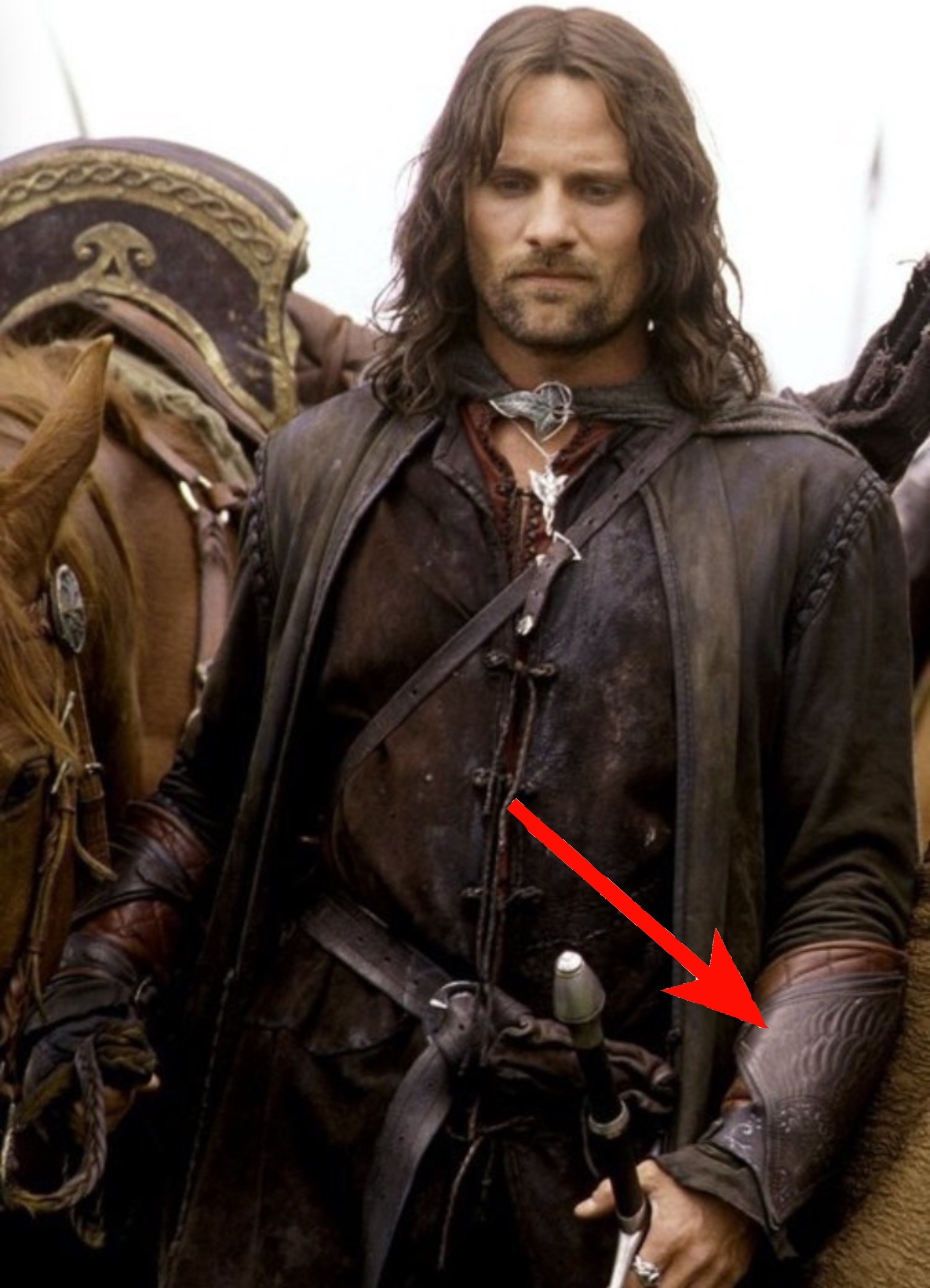 1861x2578 Never realized that after Boromir's death, Aragorn wears his bracers, no  characters even mention it.