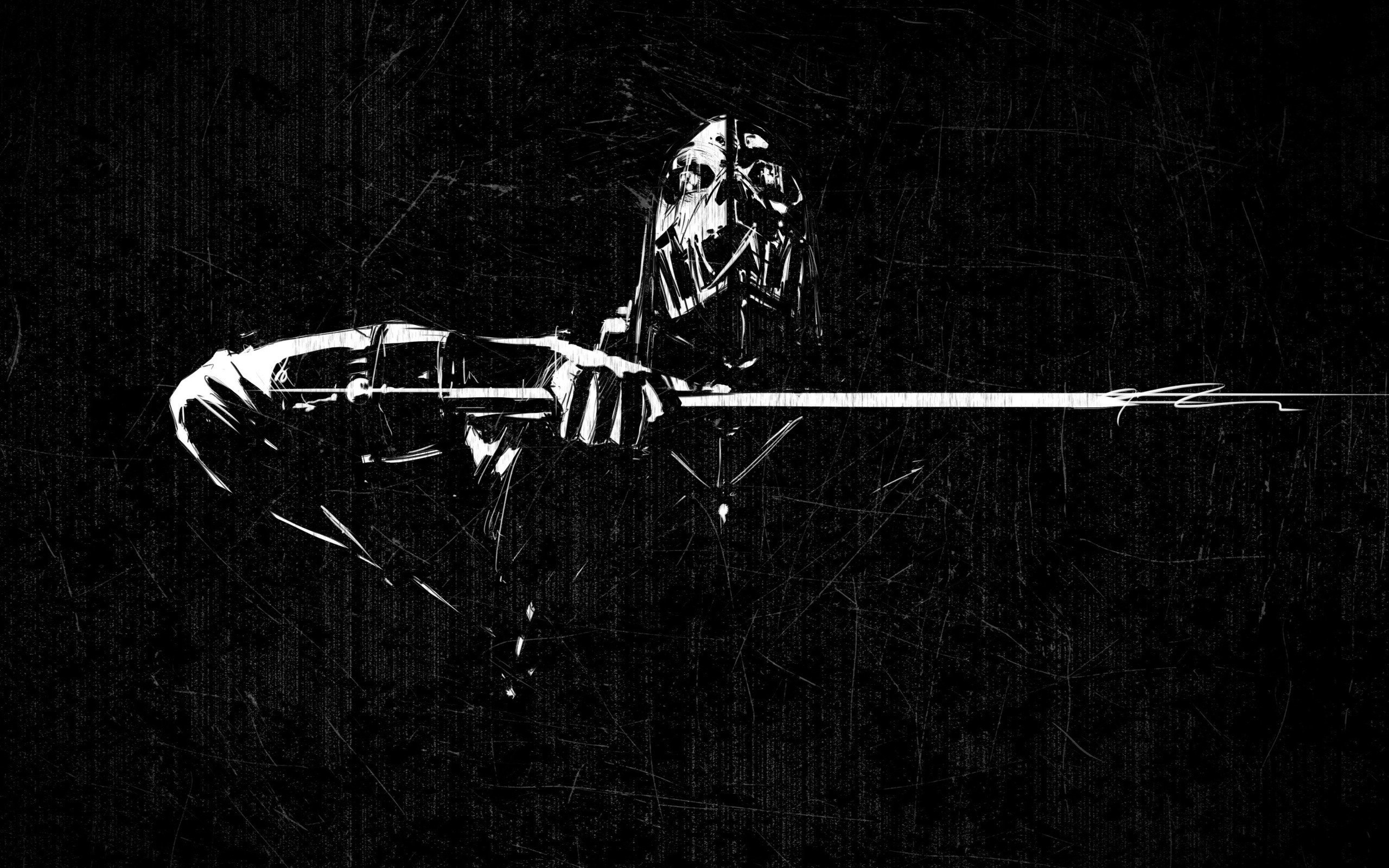 2560x1600 Swords – Dark Masks Dishonored Wallpaper At Dark Wallpapers