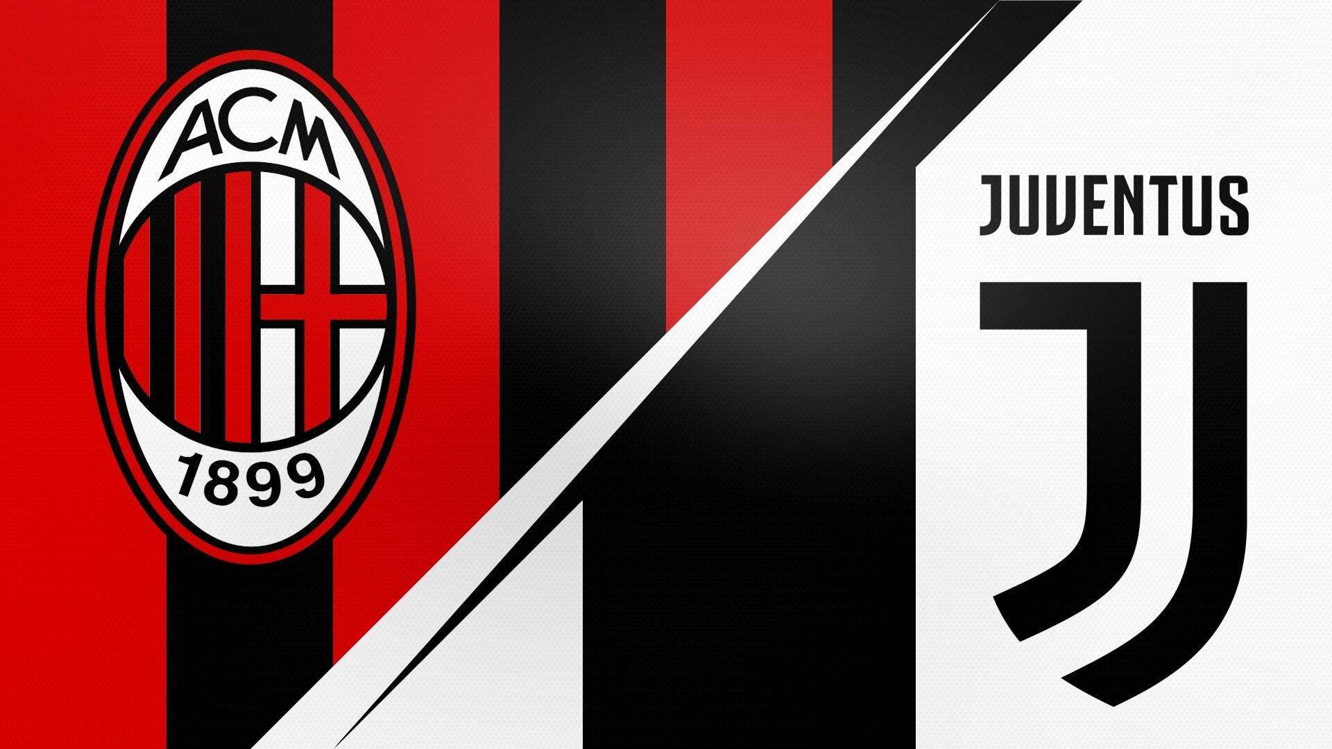 1920x1080 @acmilan vs @juventusfc Rivalry Avatar Pack Available Now! #JuveMilan