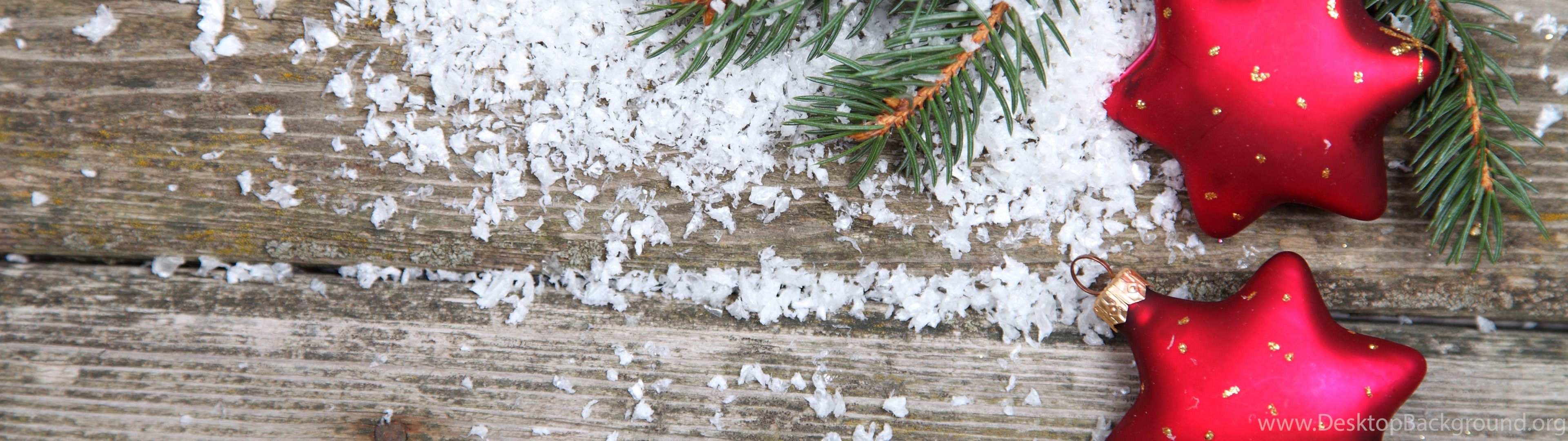 3840x1080 Snow on wood with a slight scent of pine. 