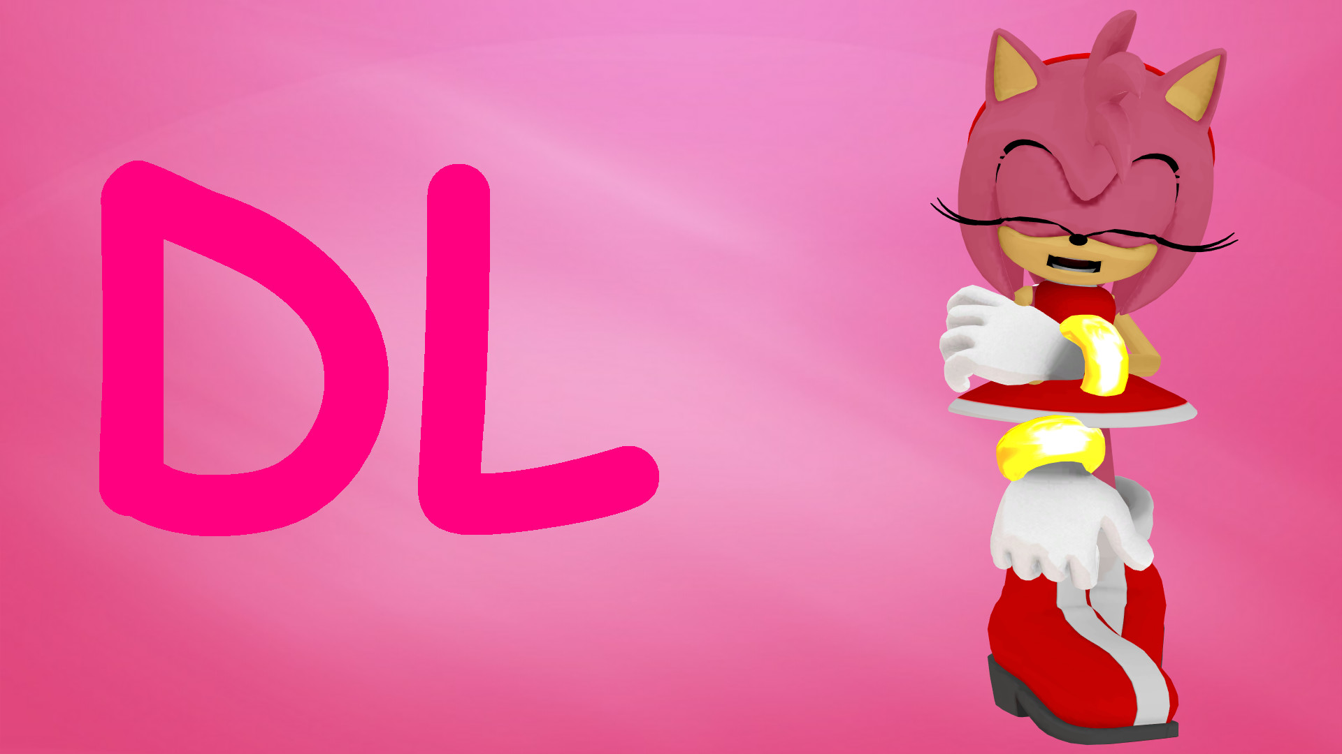1920x1080 ... Expressive Amy Rose Model Download MMD by waleedtariqmmd