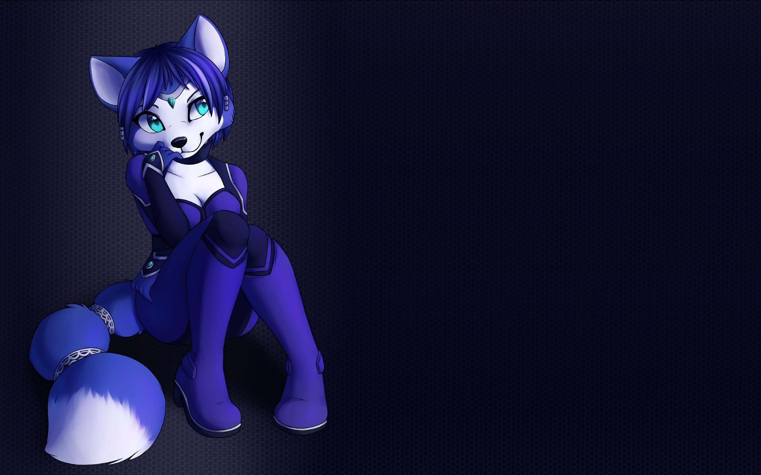 2560x1598 Krystal, Furry, Anthros, Anthro, Star Fox Wallpapers HD / Desktop and  Mobile Backgrounds