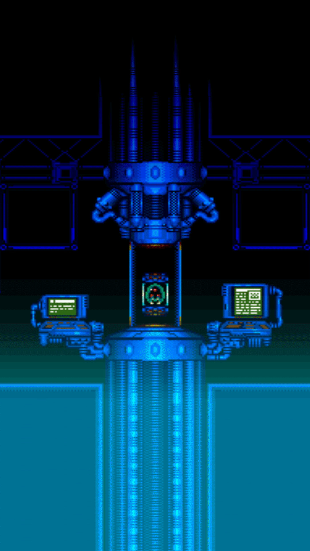 1080x1920 Sharing my new Super Metroid live wallpaper I made with some help from my  friend Haymurus