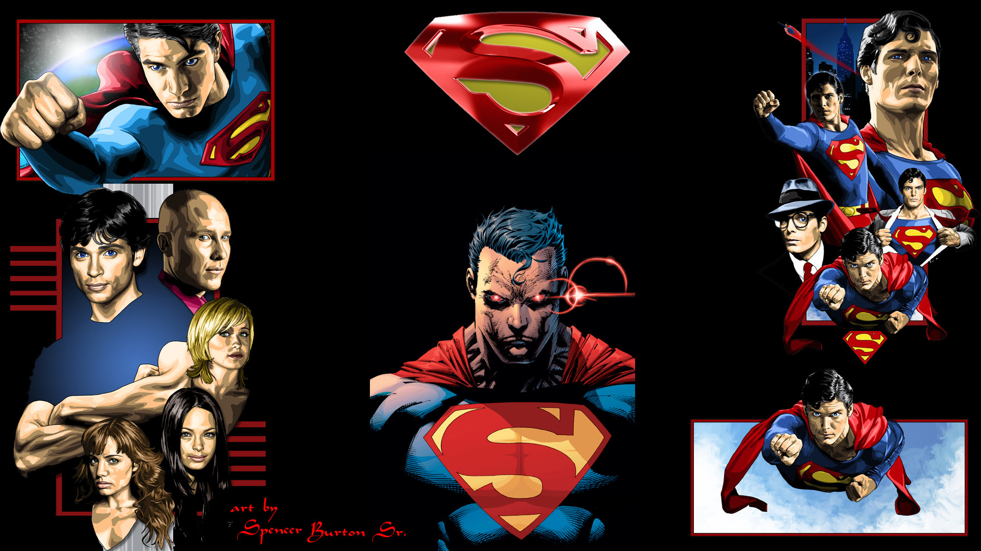 1920x1080 Fiction, Fictional Character, Comics, Superman, Superhero Wallpaper in   Resolution