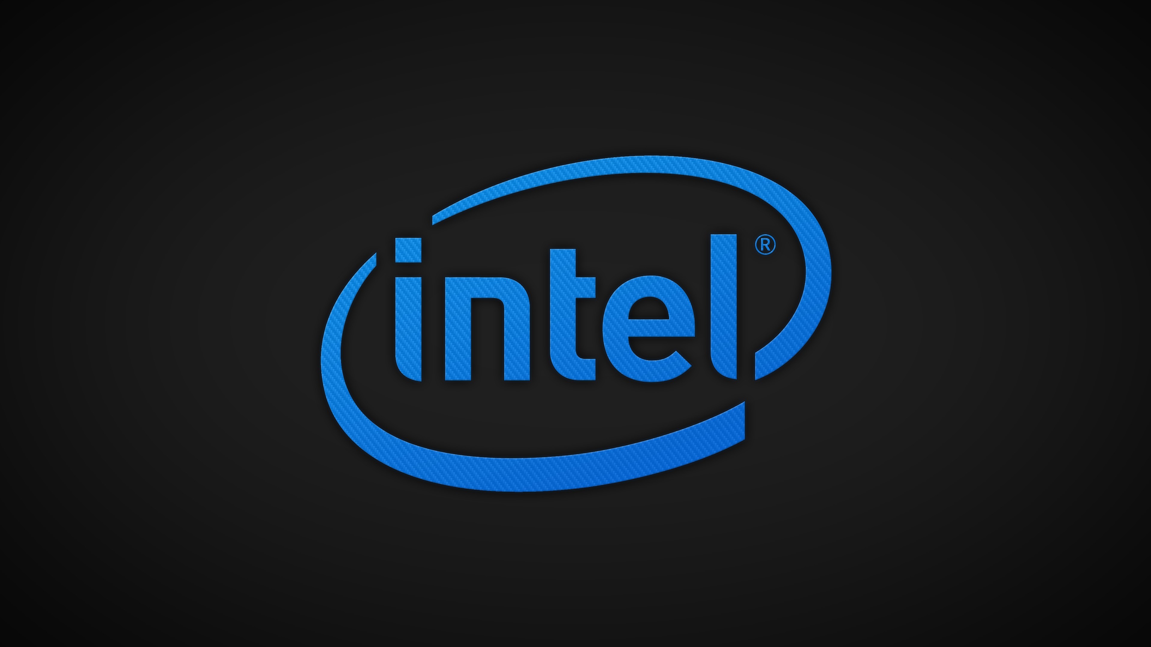 3840x2160 Intel logo, CPU corporation wallpaper thumb