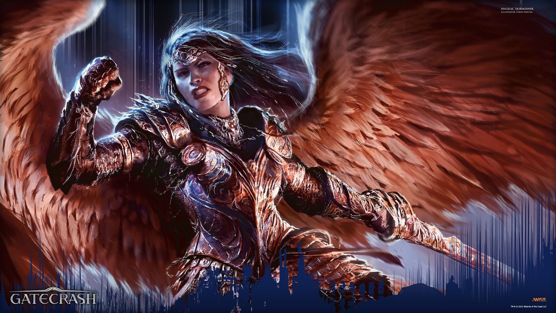 1920x1080 liliana planeswalker wallpaper | Wallpaper of the Week: Angelic Skirmisher  : Daily MTG : Magic: The .