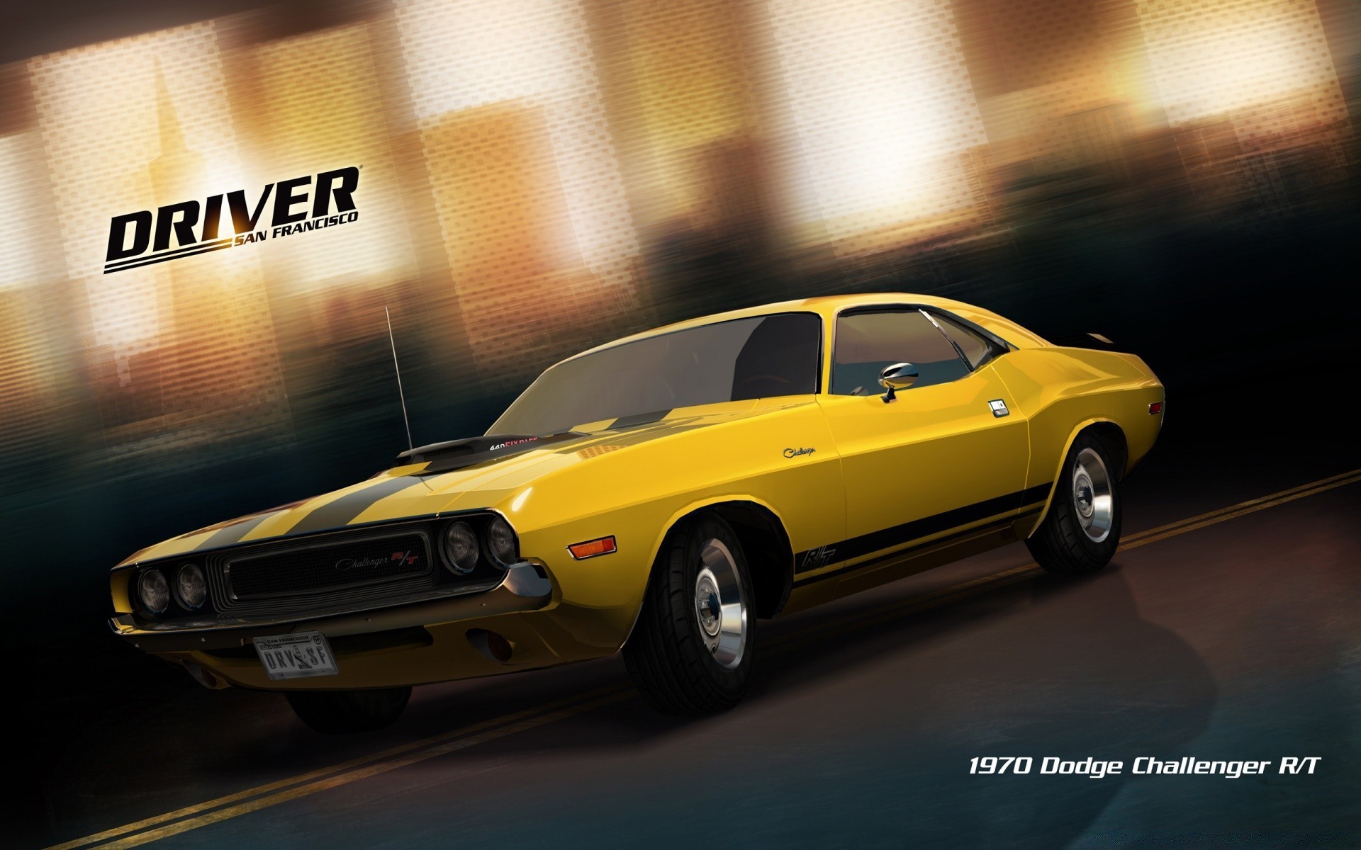1920x1200 Driver San Francisco 1970 Dodge Challenger RT. iPhone wallpapers for free.