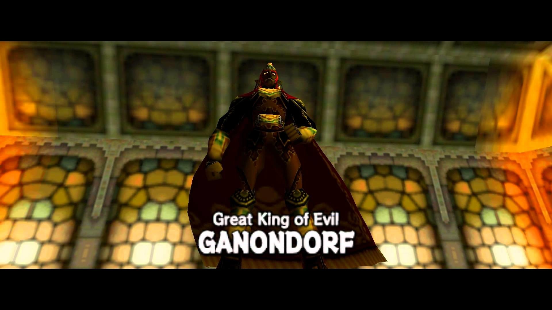 1920x1080 Legend of Zelda: Ocarina of Time - Boss: Great King of Evil Ganondorf [