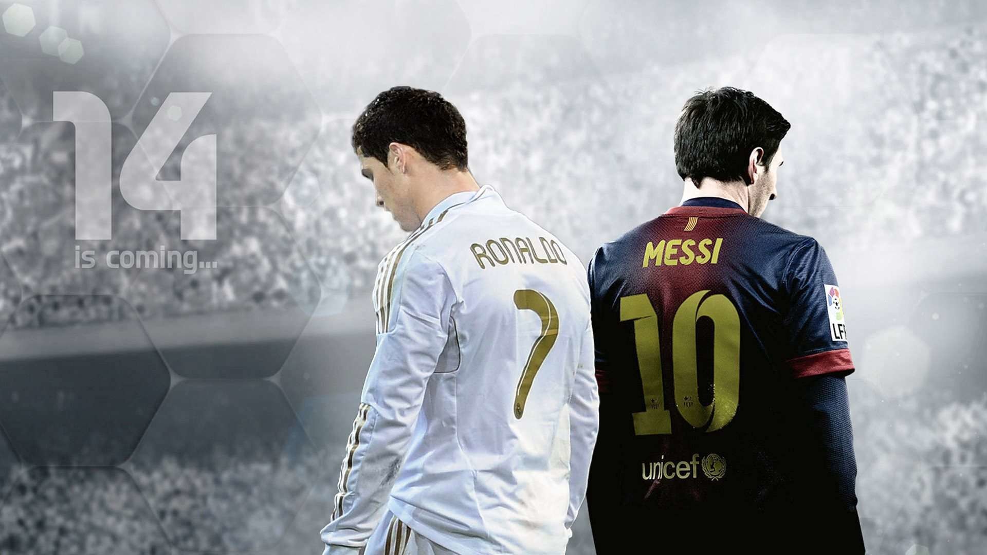 1920x1080 Computer Messi Vs Ronaldo Wallpapers - HD Wallpapers