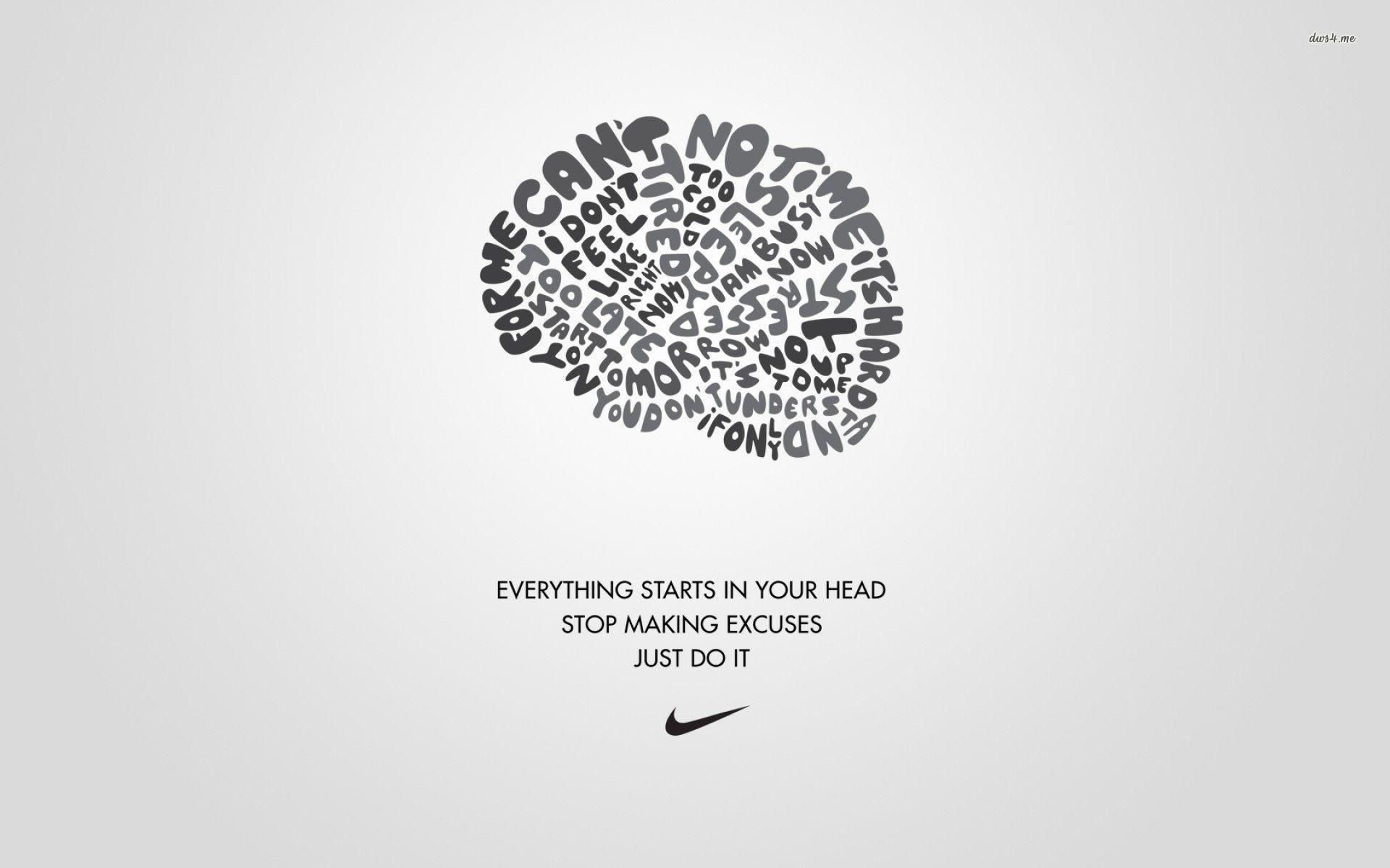 1920x1200 Res: , Images For > Motivational Nike Wallpaper