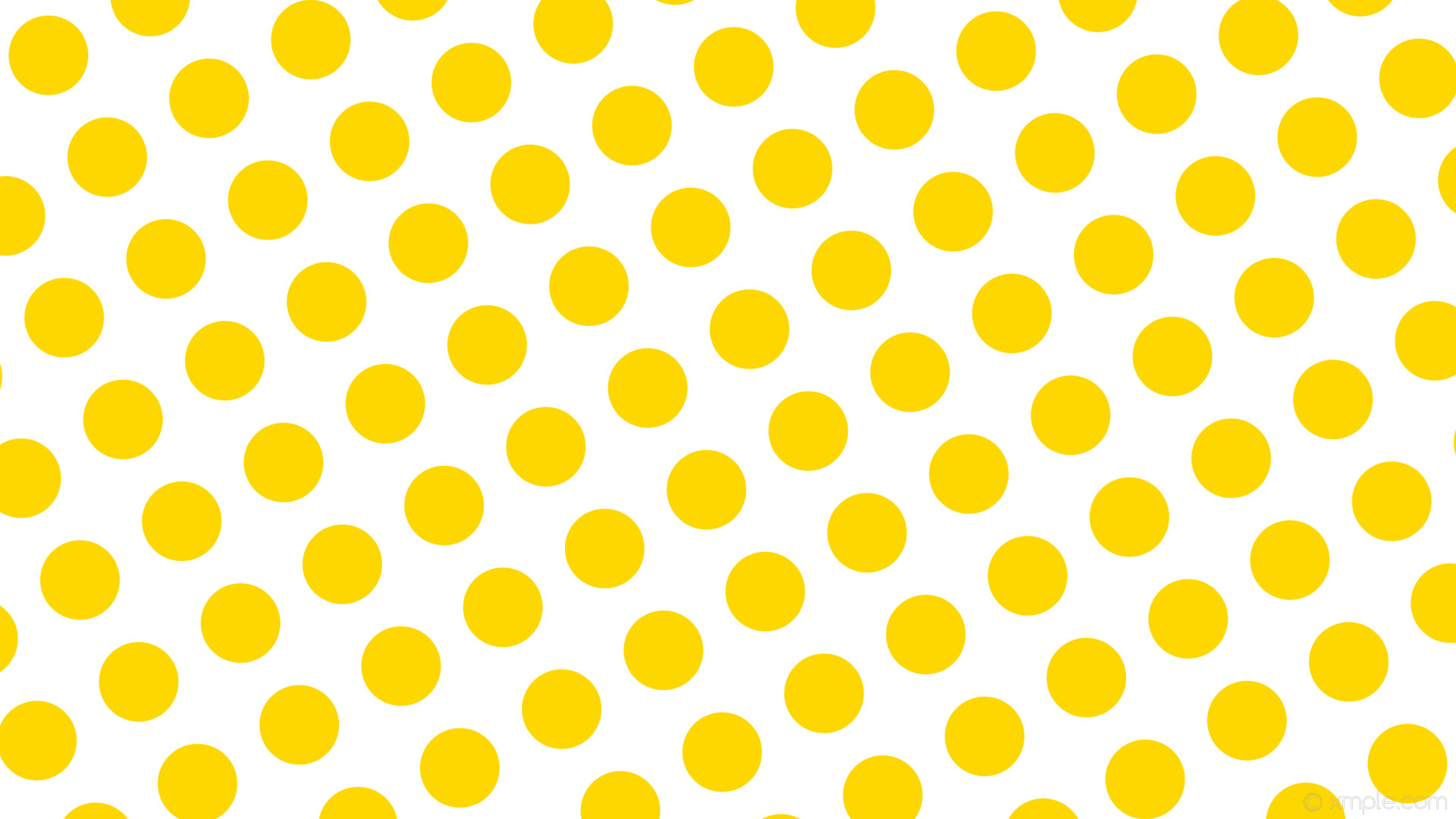 1920x1080 wallpaper dots polka white spots yellow gold #ffffff #ffd700 120Â° 105px  155px