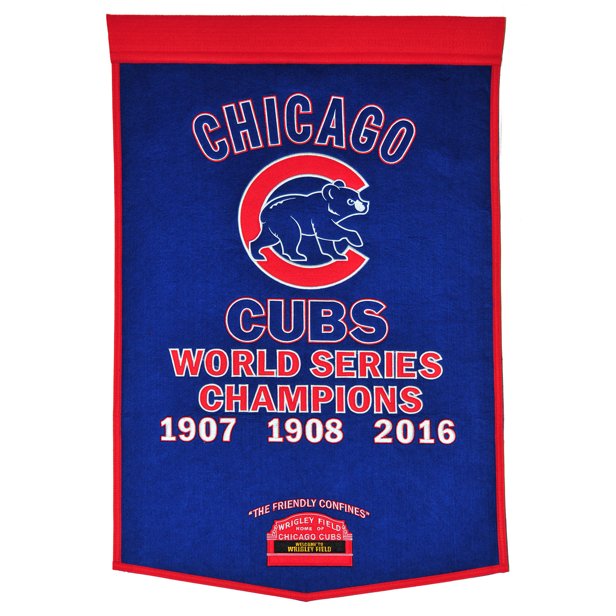 2000x2000 Chicago Cubs 2016 World Series Champions 24" x 38" Dynasty Banner